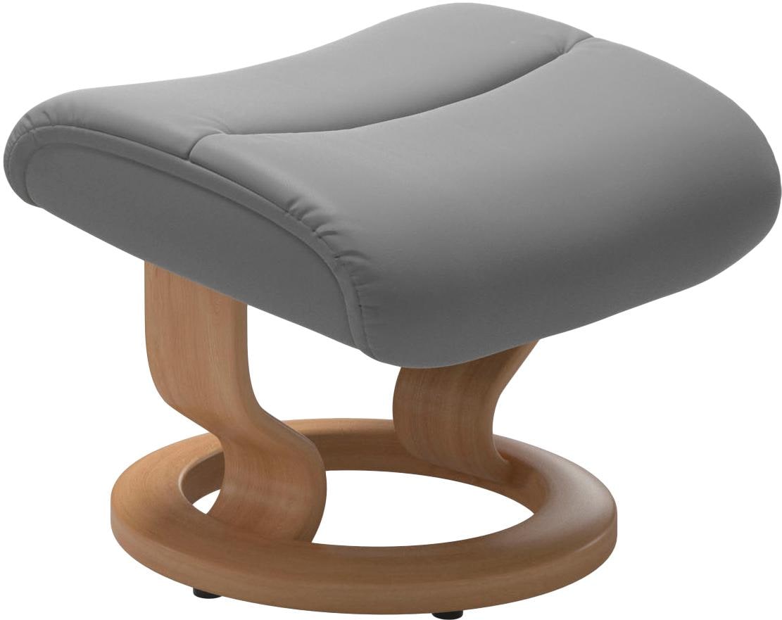 Stressless® Relaxsessel »View« Set, Relaxsessel mit Hocker,  mit Classic Base, Größe M,Gestell Eiche