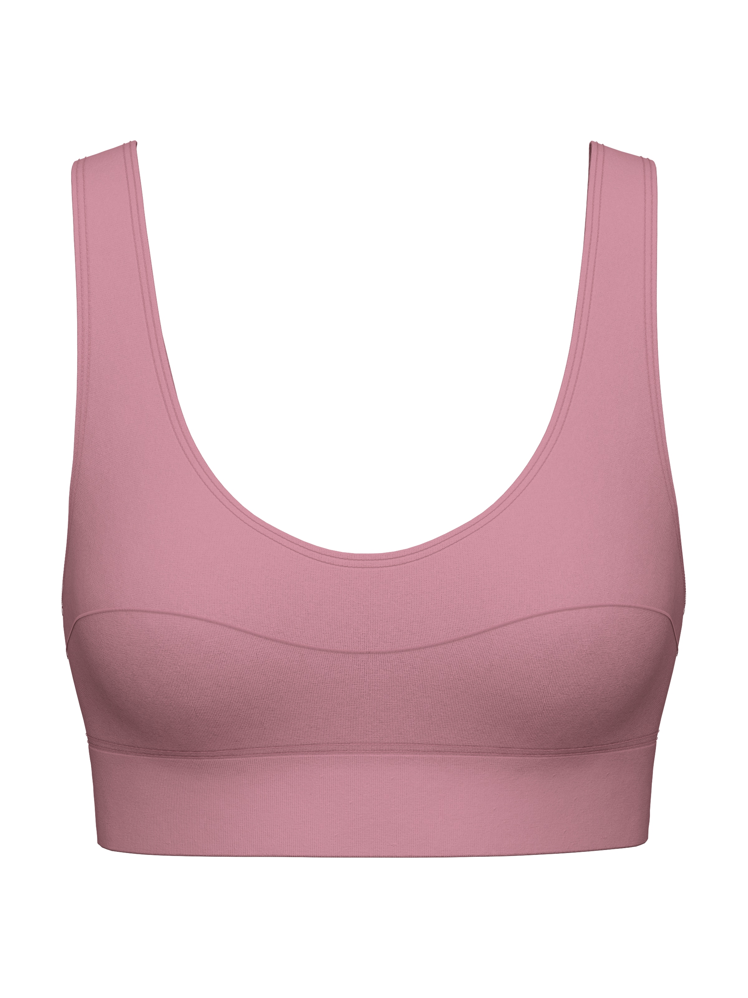 CALIDA Bustier »Elastic«, breites Unterbrustband, ohne Bügel, Baumwollmischung