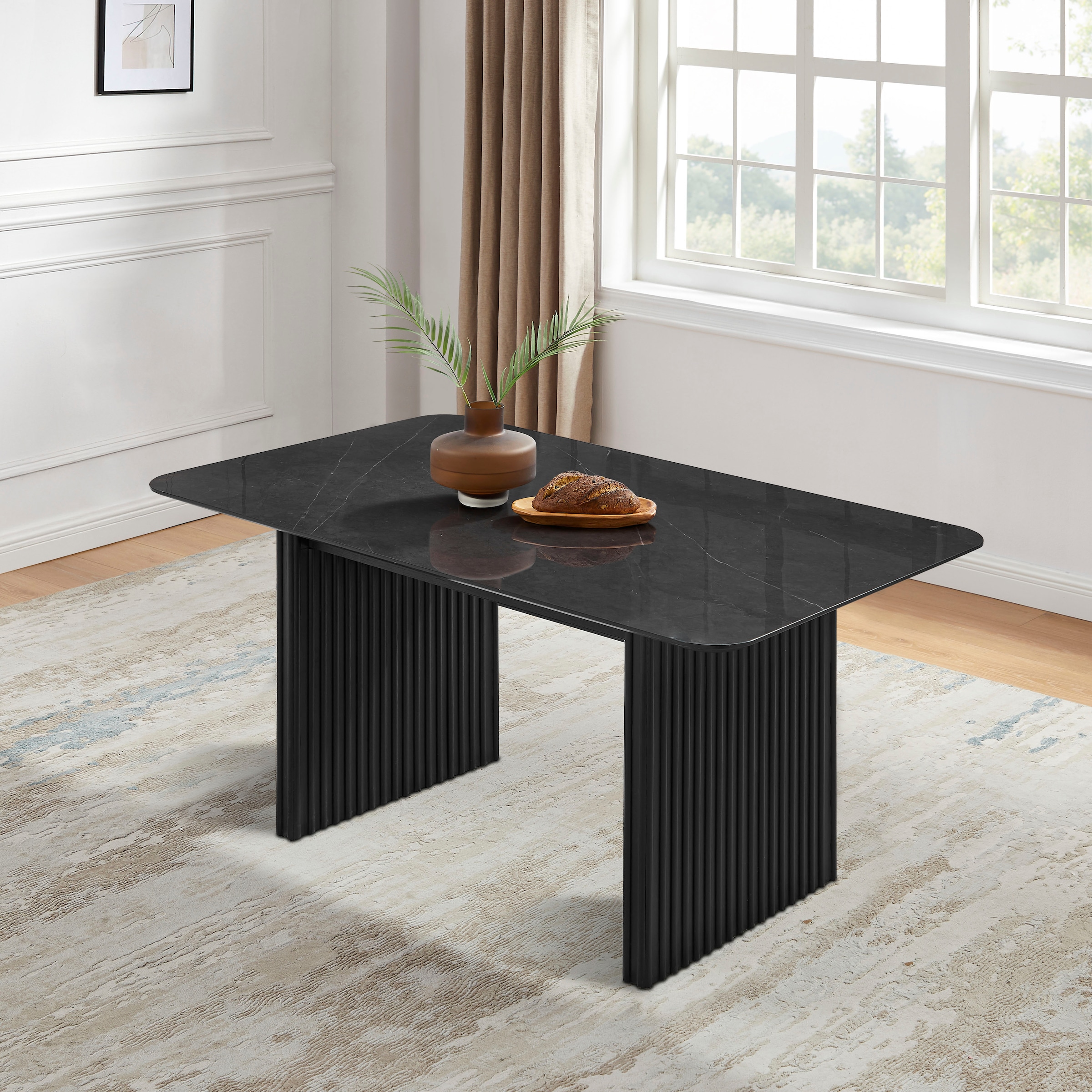 OTTO home Esstisch »Vorly« FSC-zertifizierte Esche, Schweizer Kante und pflegeleichte Oberfläche