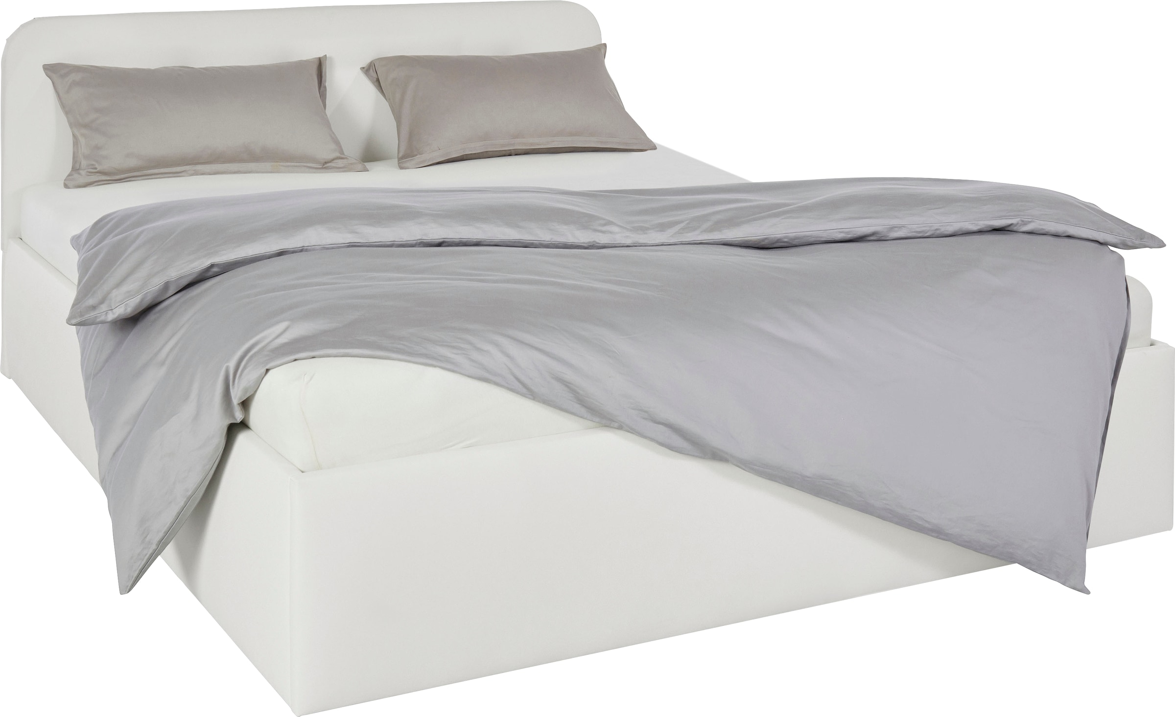 Westfalia Schlafkomfort Polsterbett »Rostock« auch mit Stauraum und Kopfteilverstellung erhältlich