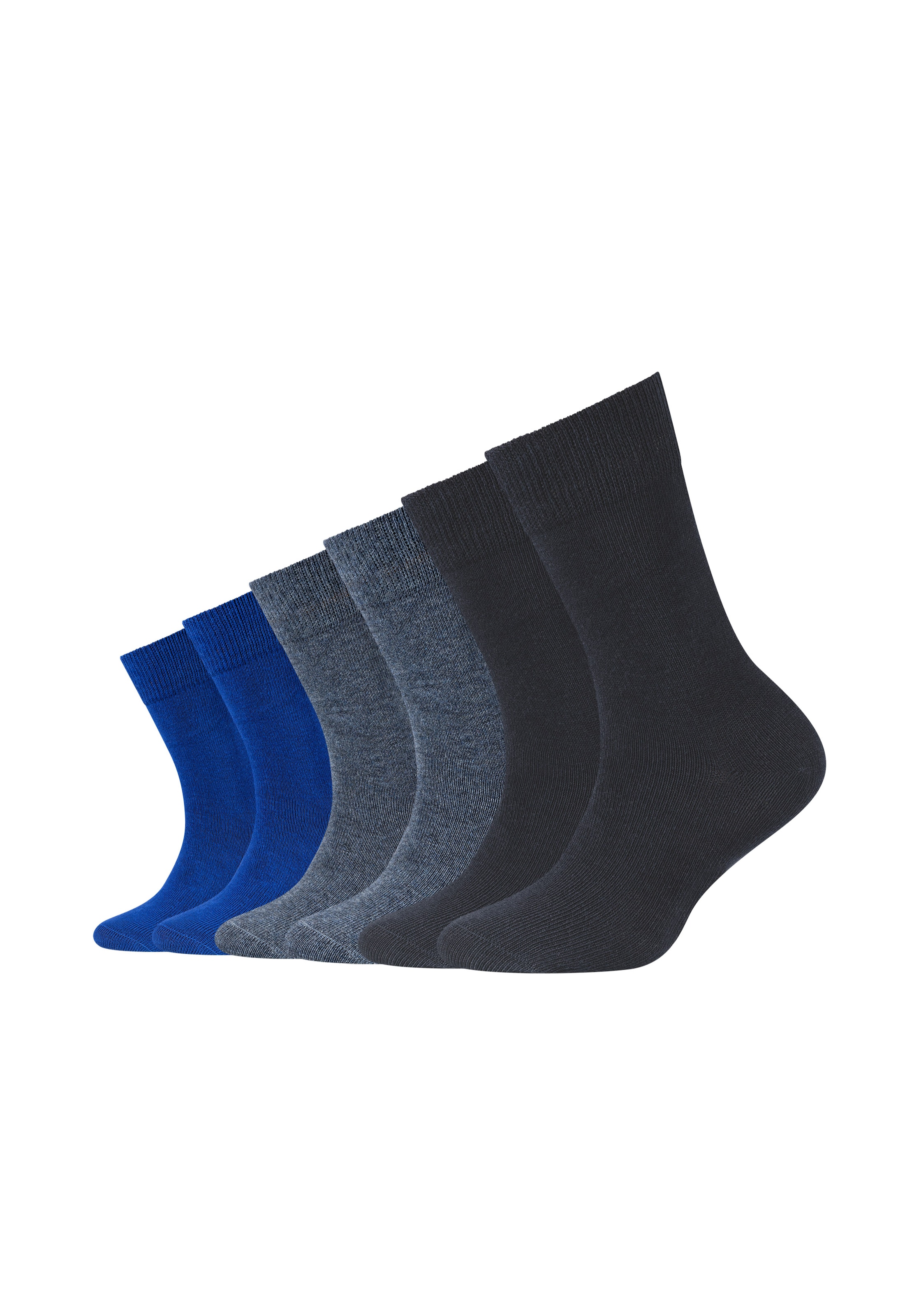 Camano Socken »ca-soft« 6 Paar,  mit Komfortbund und gepolsterten Zehen-/Fersenbereich