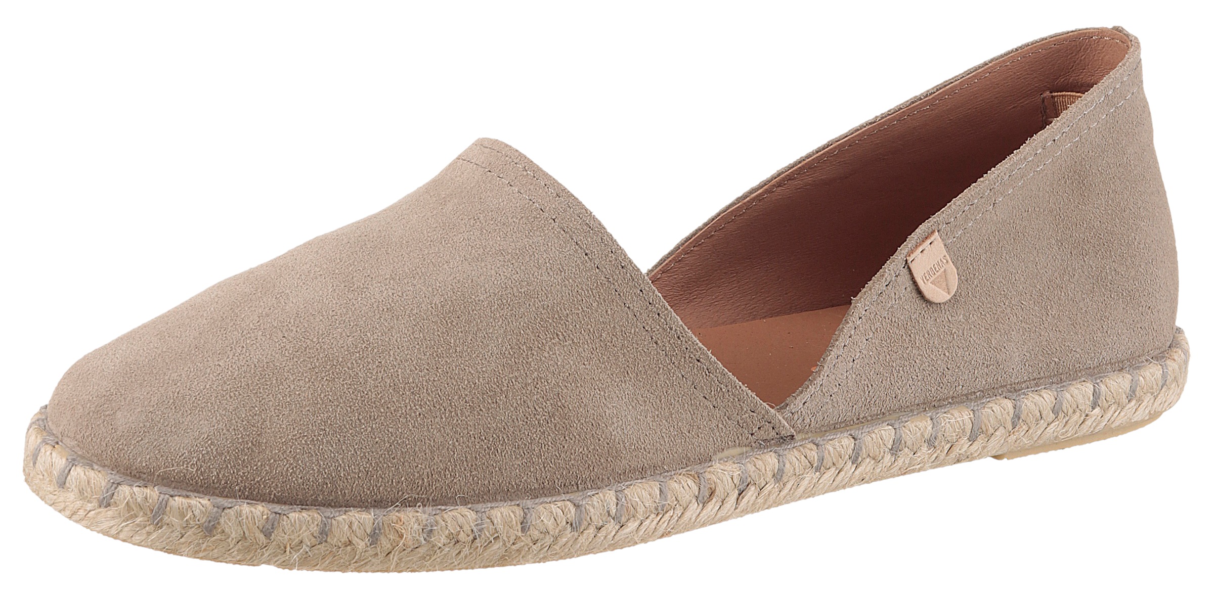 Verbenas Damen Espadrille »CARMEN SERRAJE« in braun, Größe 41