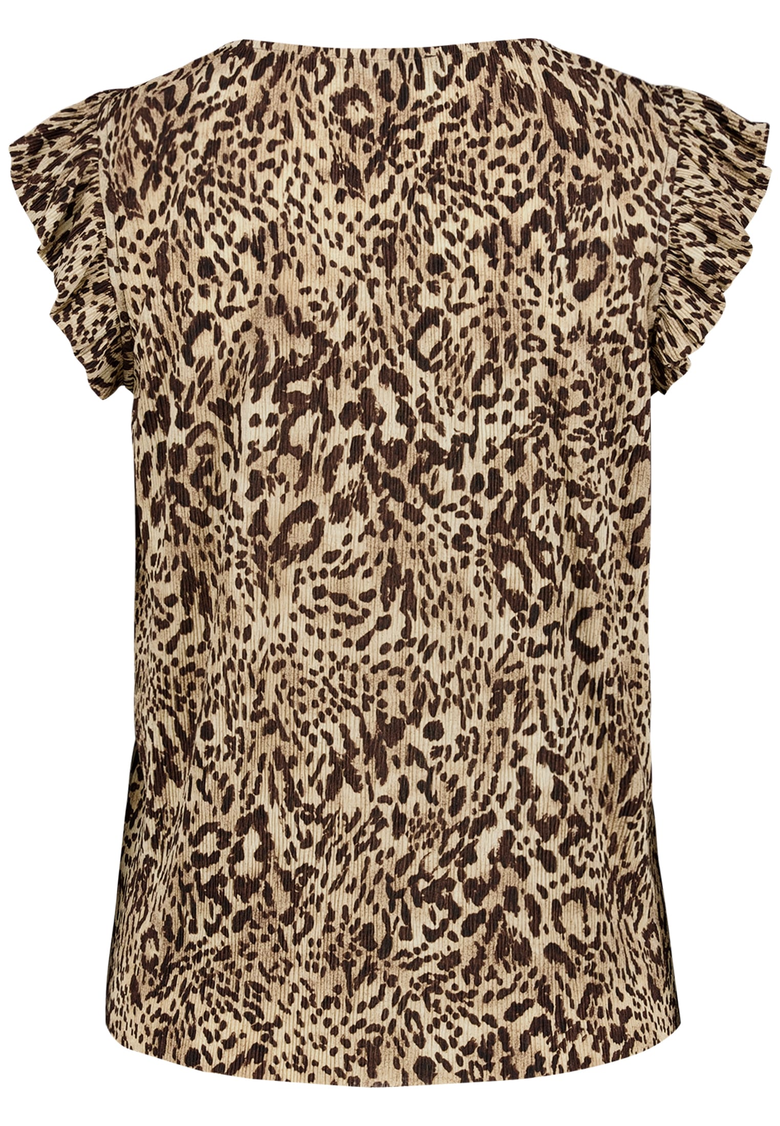 Zero Kurzarmshirt »Kurzarm-Shirt mit Animalprint«