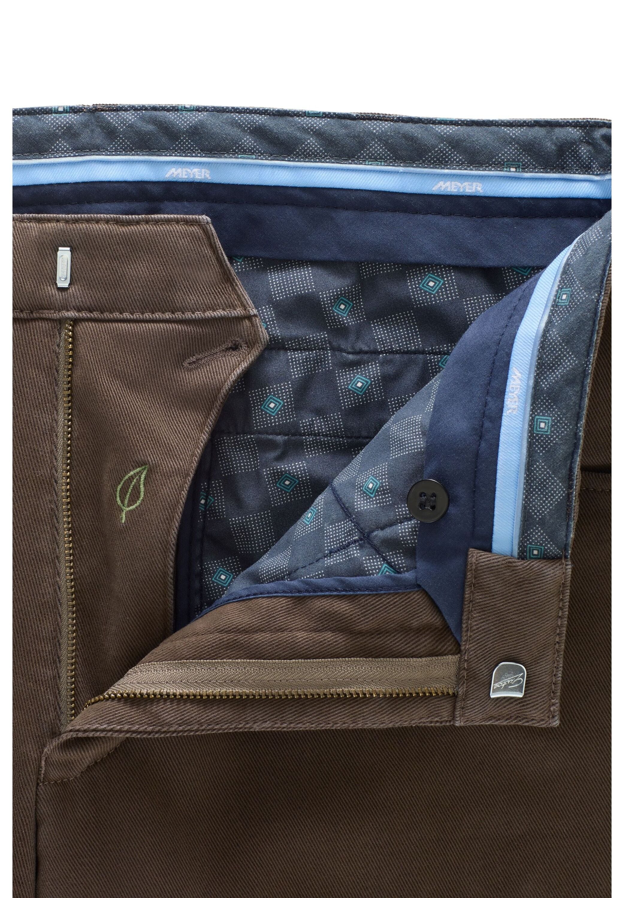MEYER Chinohose »DUBLIN«  aus warmem Winter-Twill
