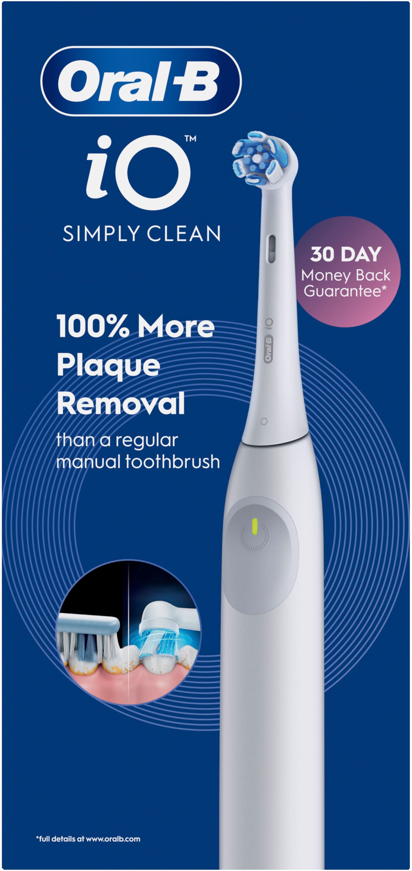 Oral-B Elektrische Zahnbürste »iO Series 2« 1 Stk. Aufsteckbürsten für die ultimative Reinigung