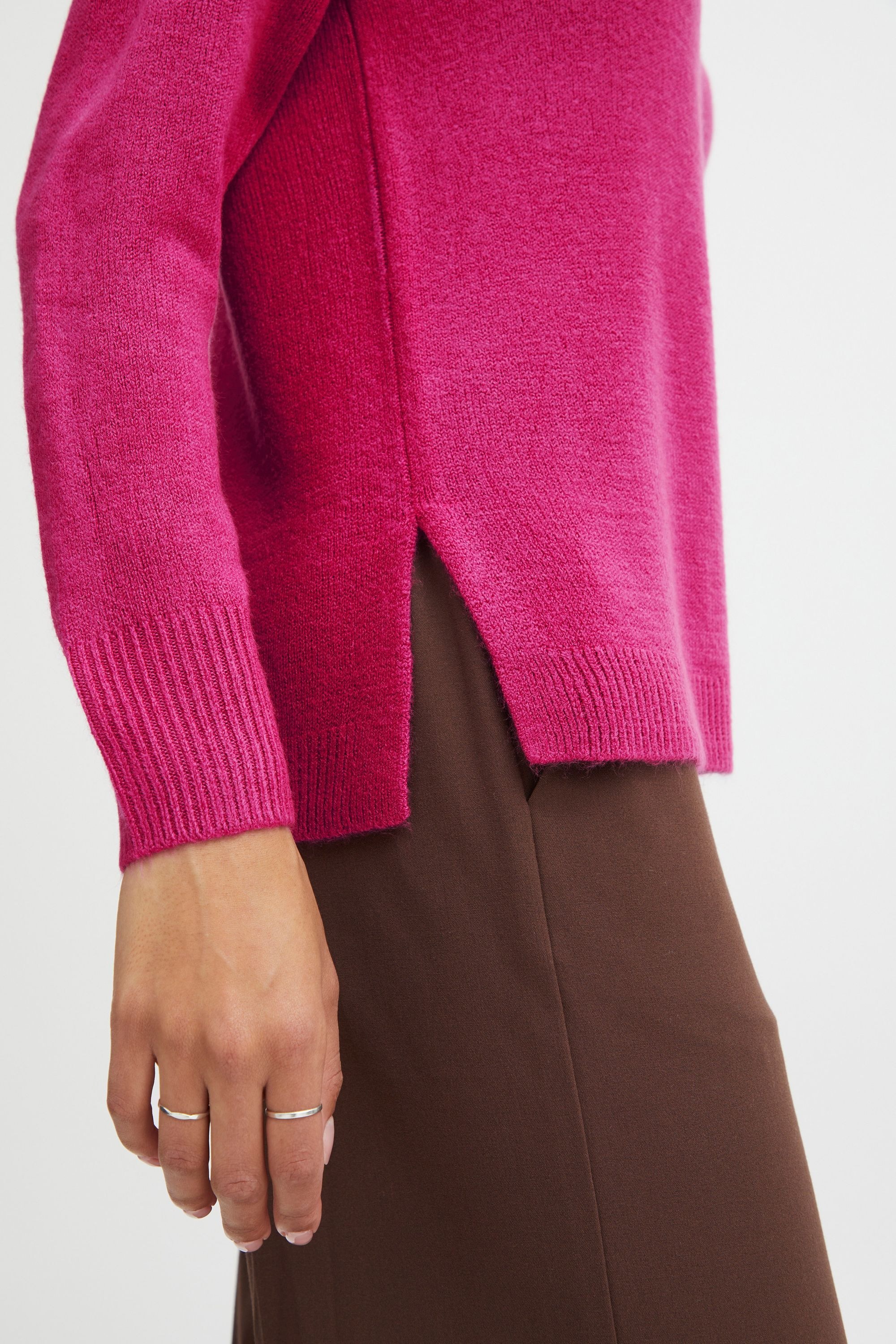 b.young Strickfleece-Pullover »Strickpullover BYMalea«