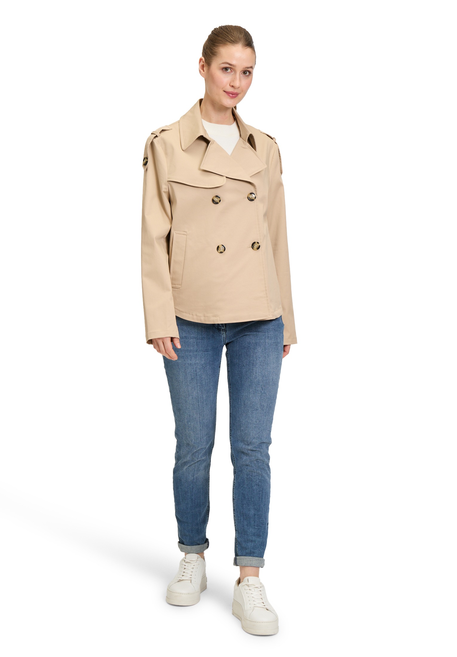 Amber & June Sommerjacke »Sommerjacke mit Kragen«