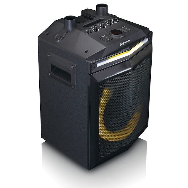 Lenco Party-Lautsprecher »PA-220BK PA-Anlage mit abnehmbarem Hochtöner«, (1  St.) jetzt im OTTO Online Shop