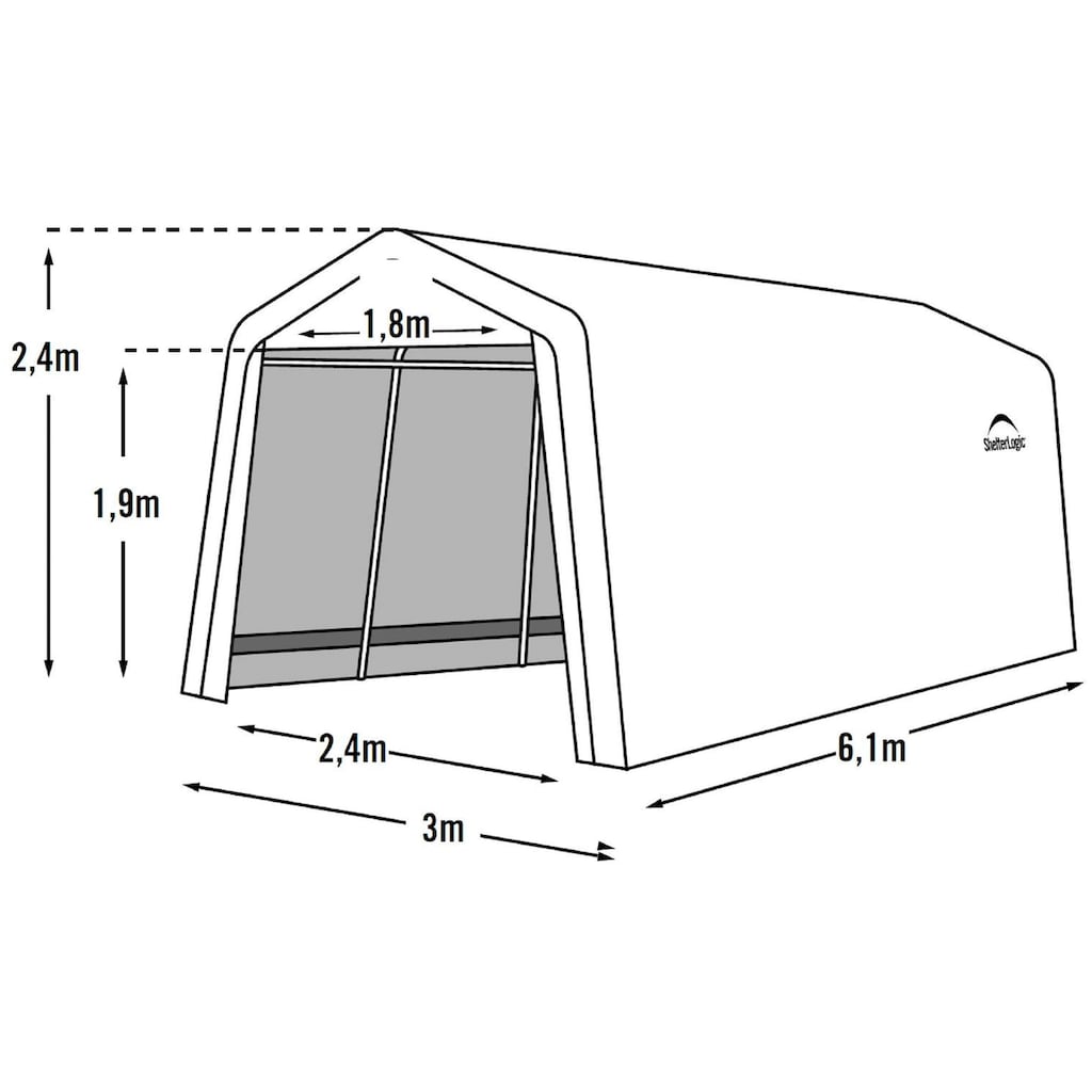 ShelterLogic Garage »Garage-in-a-Box«