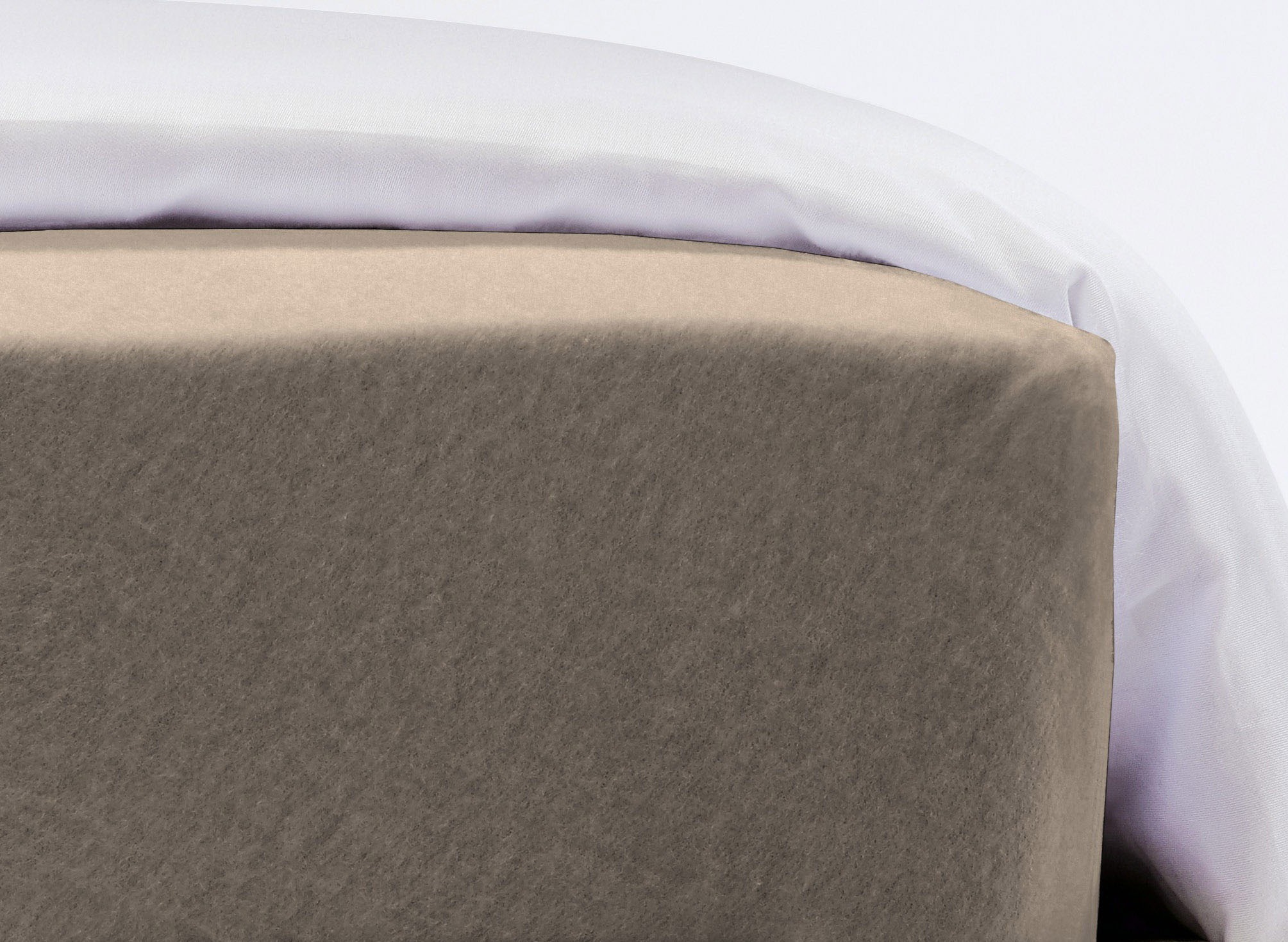 fleuresse Spannbettlaken »Flauschjersey«, aus Baumwolle, Bettlaken, Spannbetttuch, Premium Qualität