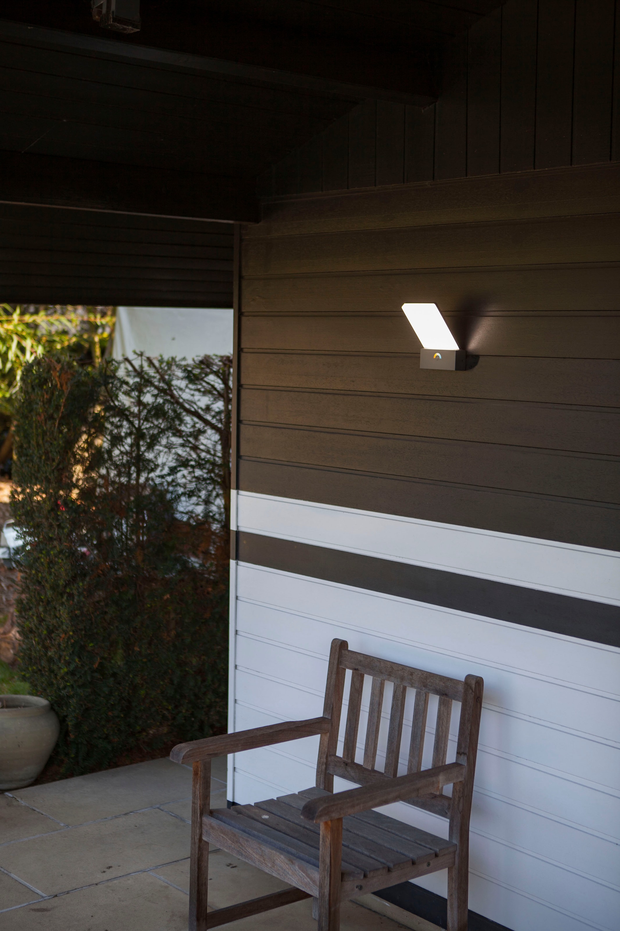 LUTEC LED Außen-Wandleuchte »PANO«, Leuchtmittel LED-Modul | LED fest integriert