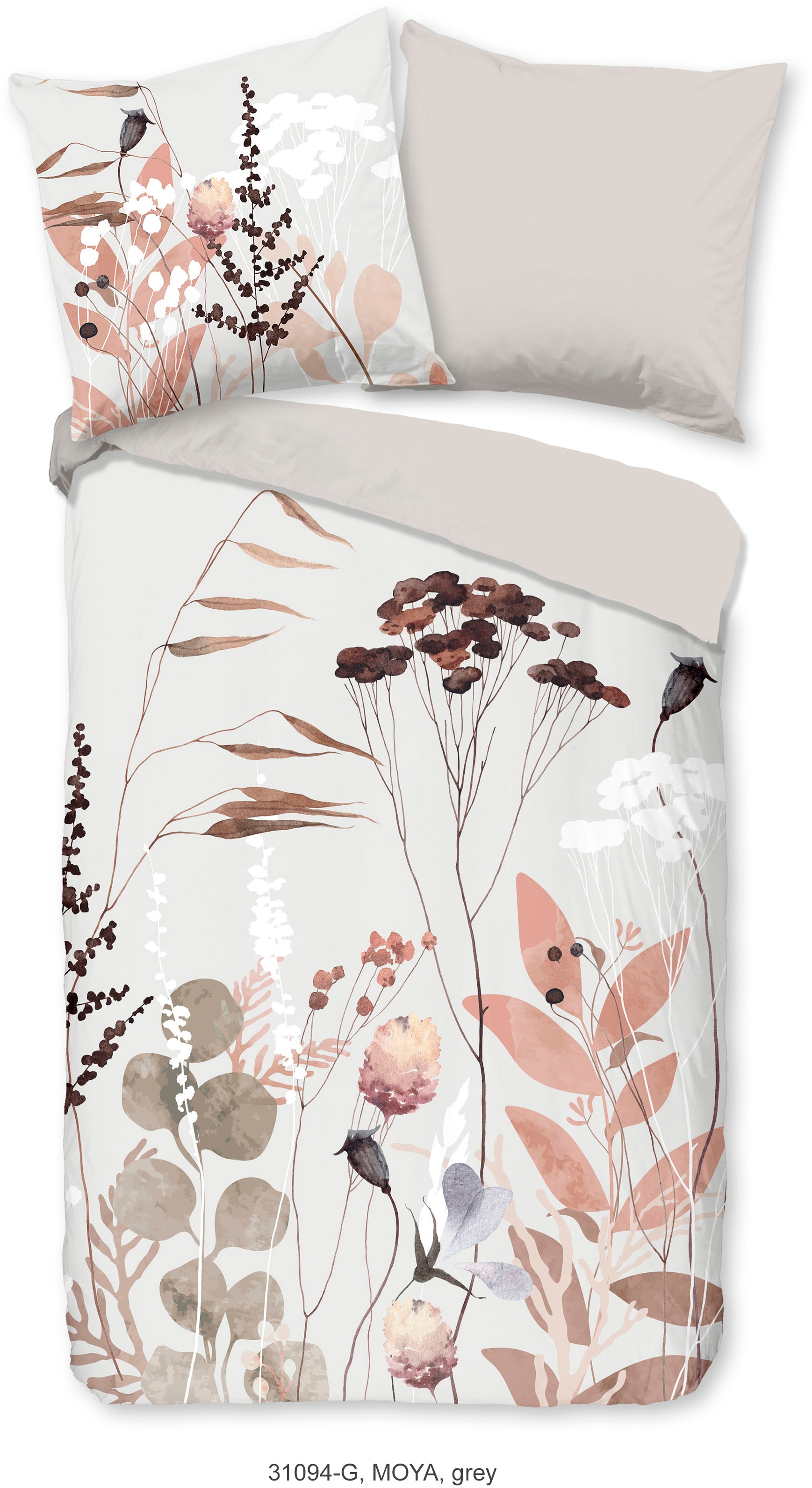 good morning Wendebettwäsche »Moya«, 100% Baumwolle