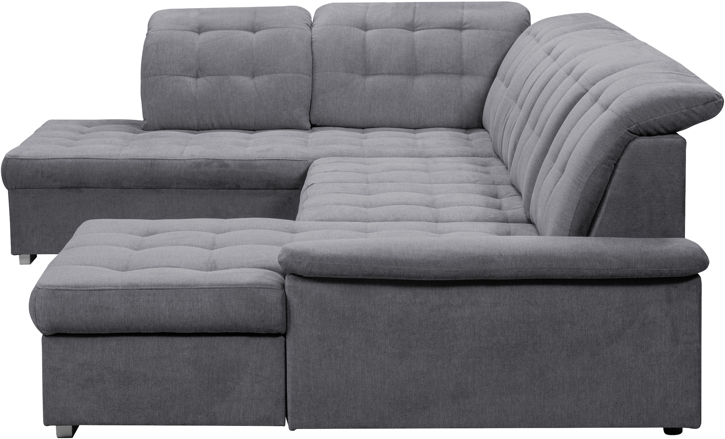 WERK2 Wohnlandschaft »Kordula-New U-Form«, Sofa in U-Form mit Schlaffunktion & Bettkasten, Schlafcouch