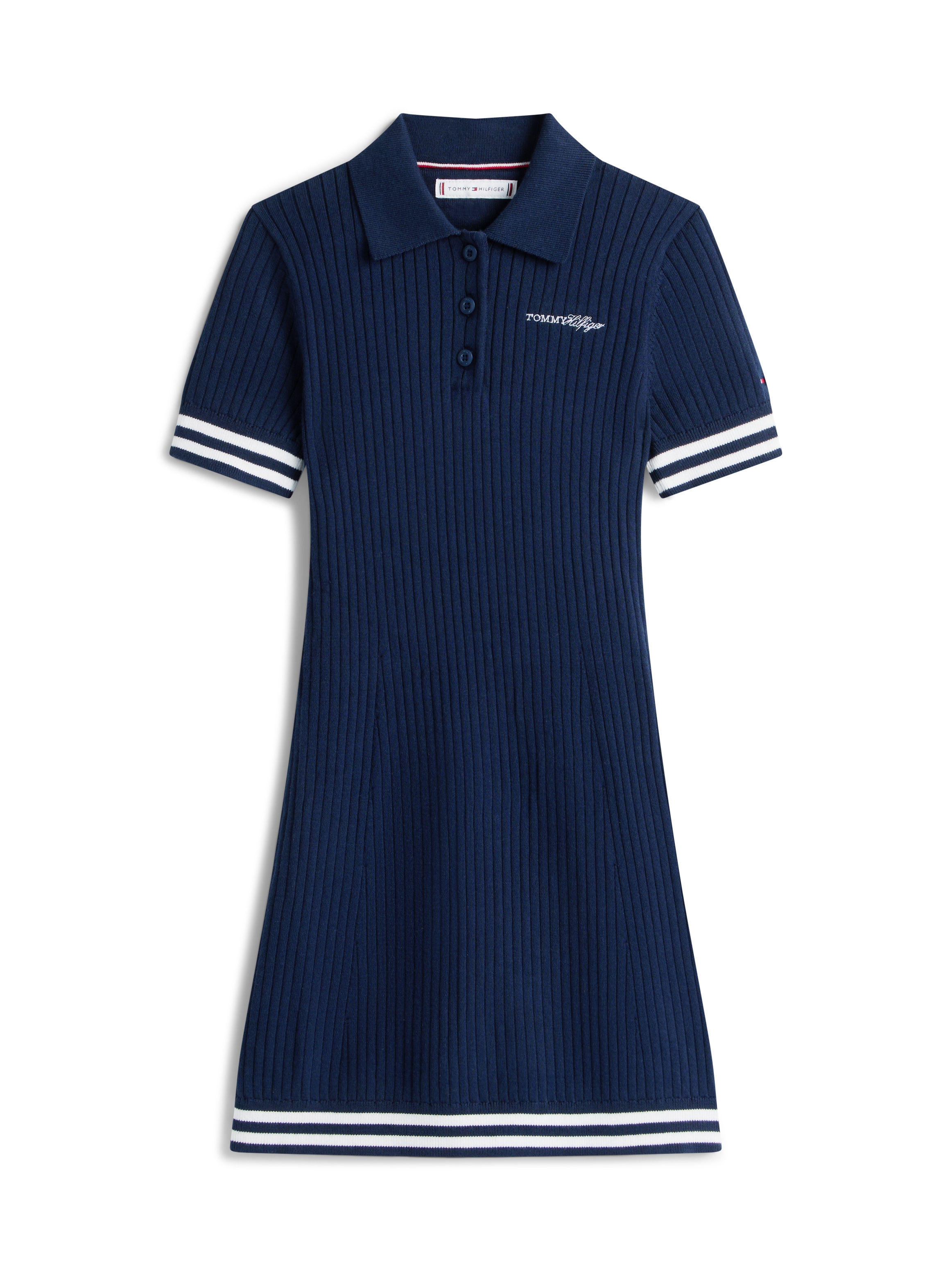 Tommy Hilfiger Sweatkleid »SWEATER DRESS SS« Ohne Tasche Kinder bis 16 Jahre, regular fit