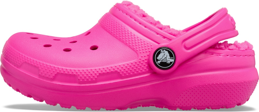 Crocs Clog »Kids Classic Lined Clog«  Hausschuh, Pantoffel, Schlappen mit Warmfutter