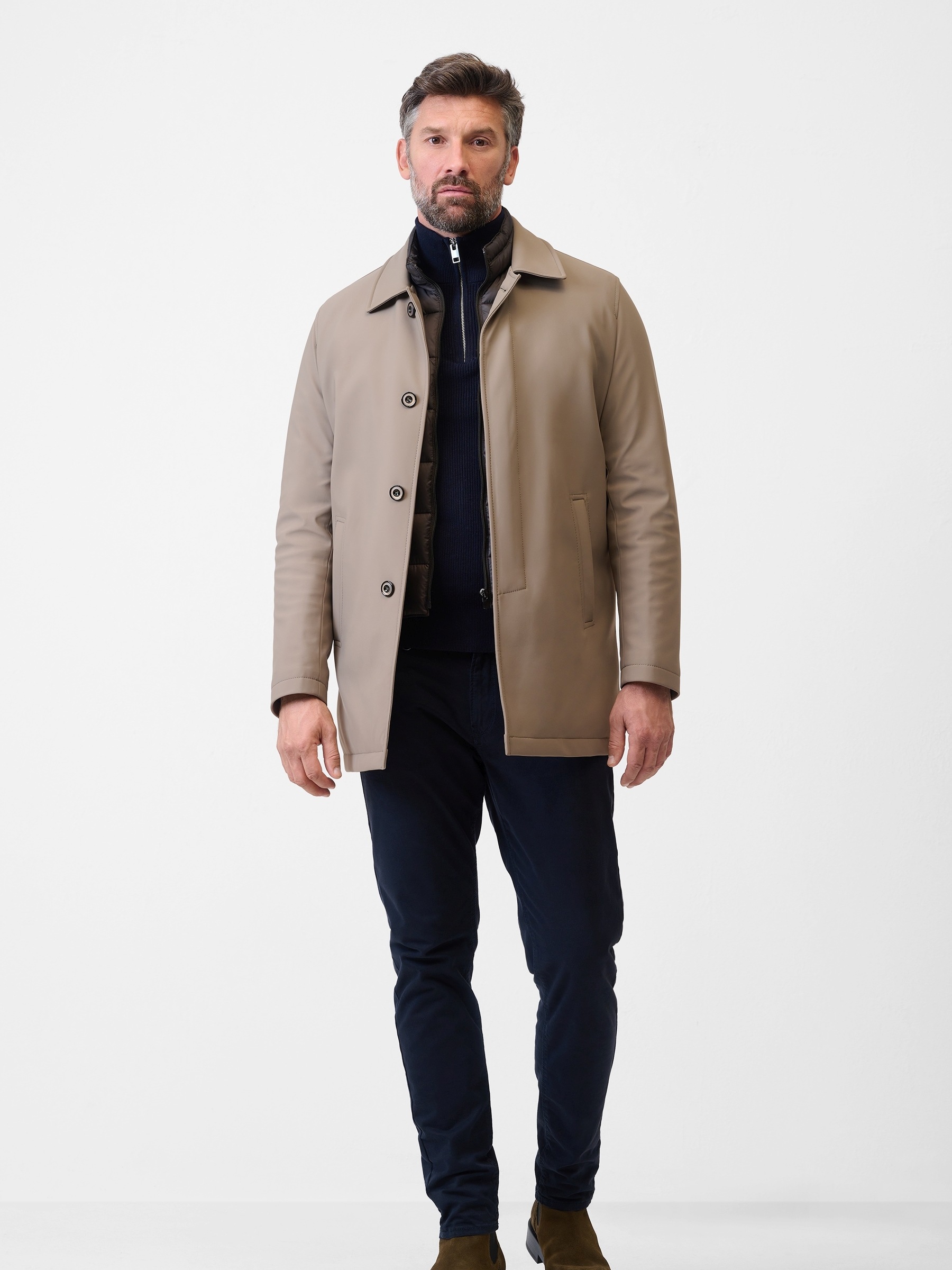 RICANO Kurzmantel »Mantel Claudio« Handgefertigt, Made in Europe