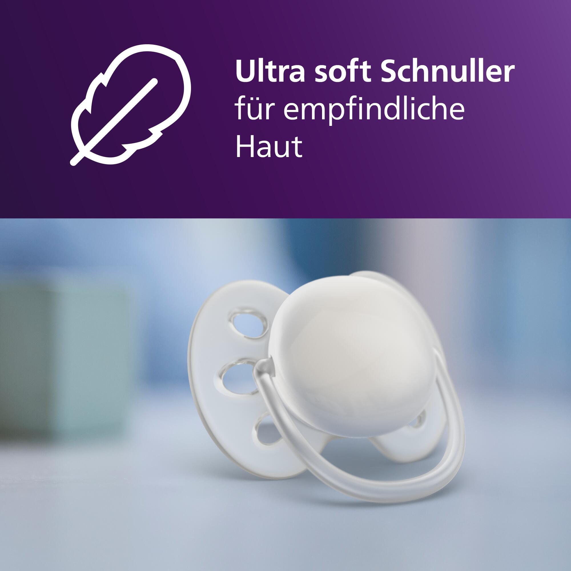 Philips AVENT Babyflasche »Natural Response Starter-Set für Neugeborene SCD838/11« 4 Flaschen, ultra soft Schnuller und Flaschenbürste
