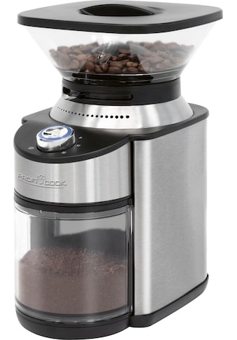 Kaffeemühle »PC-EKM 1205«, 200 W, Kegelmahlwerk, 230 g Bohnenbehälter, inox