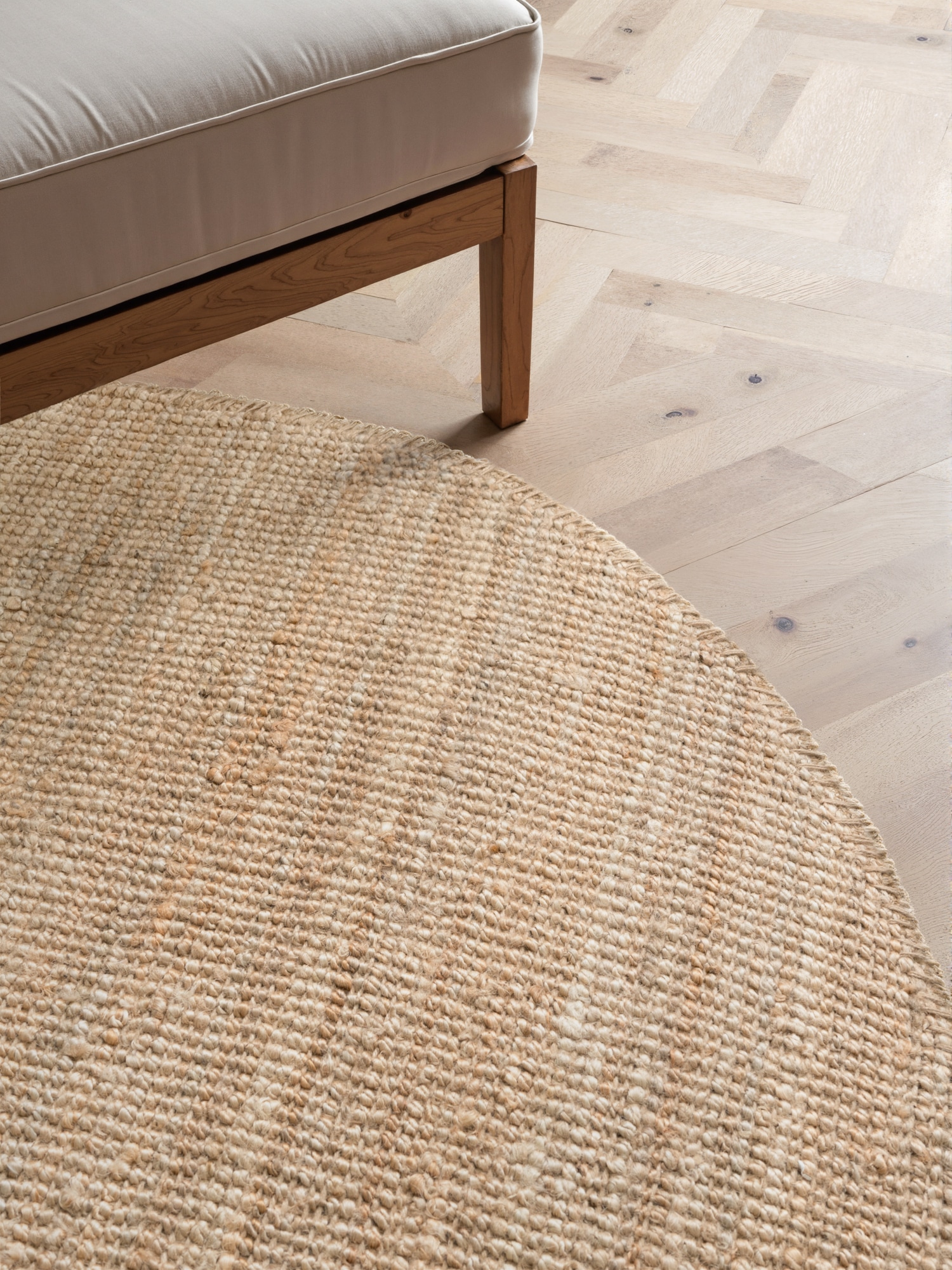 HANSE Home Teppich »Jaipur Juteteppich, als Läufer und in Rund«, rechteckig, 10 mm Höhe, 100% Naturfaser, Wohnzimmer, Esszimmer, Schlafzimmer, GRS