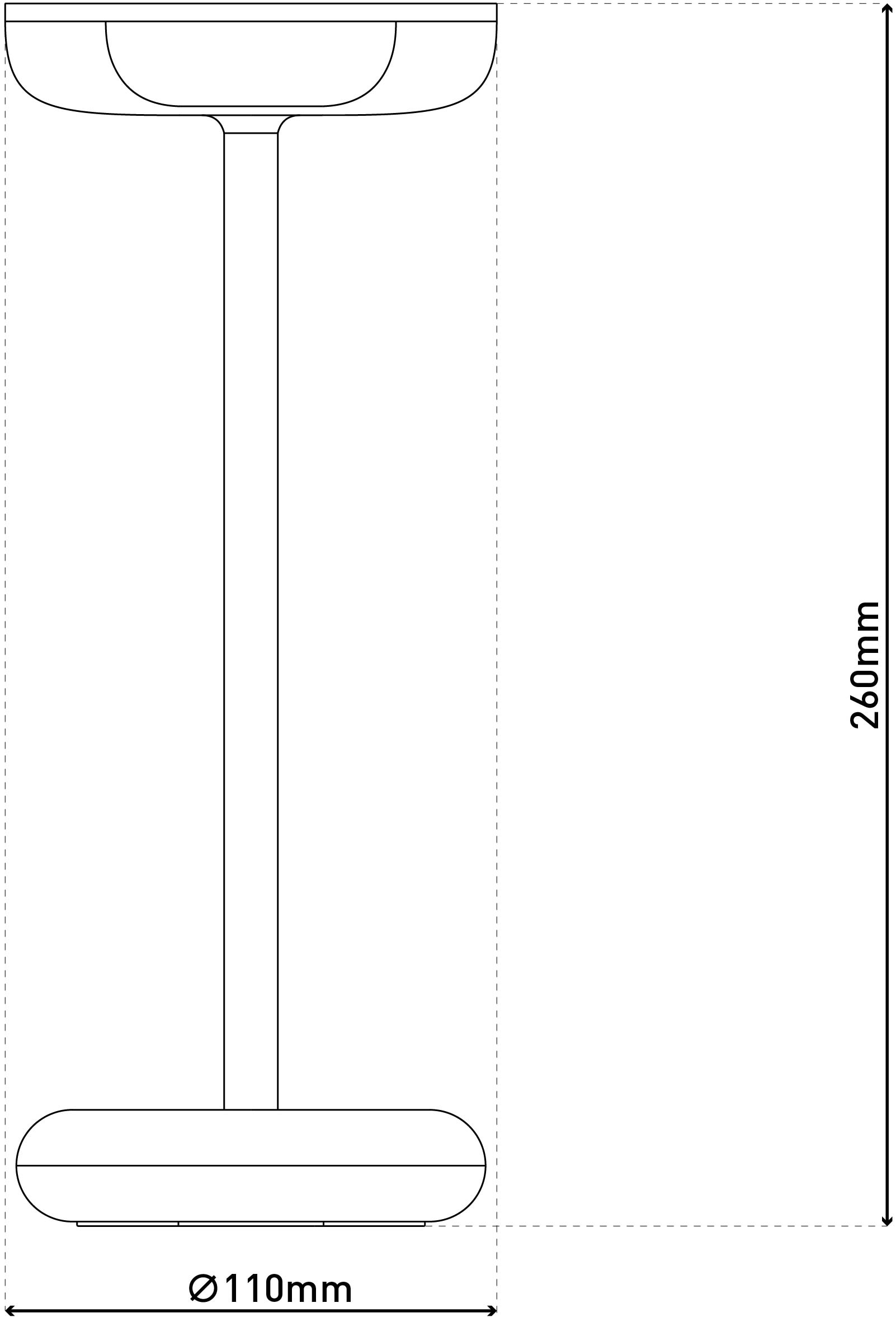 näve LED Tischleuchte »Pasi« LED-Modul 1 Stk. Warmweiß dimmbar per Berührungssensor, Memoryfunktion, Akku, USB-C-Ladekabel