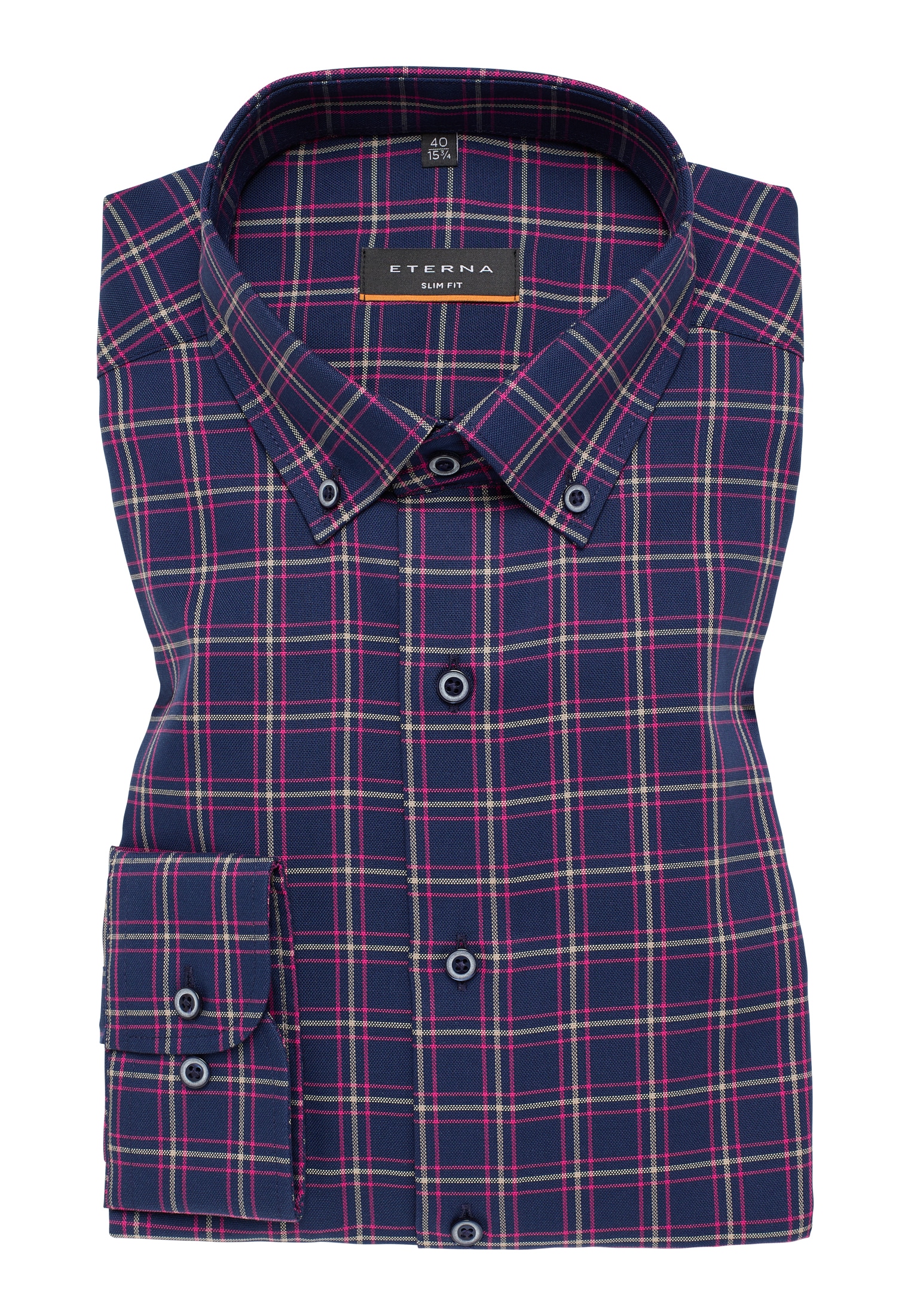Eterna Langarmhemd »SLIM FIT«
