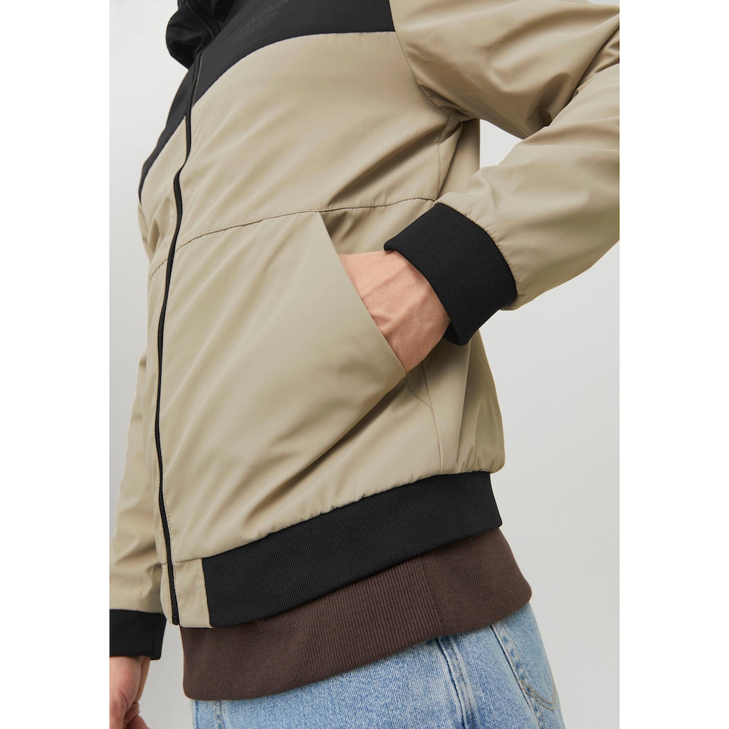 Jack & Jones Blouson »SEAM JACKET HOOD«, mit Kapuze