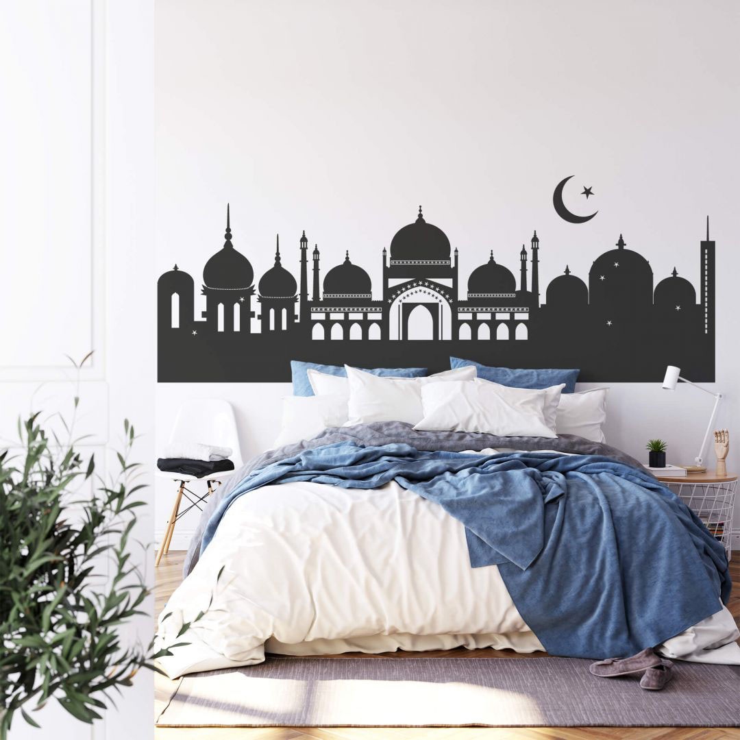 Wall-Art Wandtattoo »Skyline online Stadt bei OTTO 120cm«, bestellen St.) Islamische (1