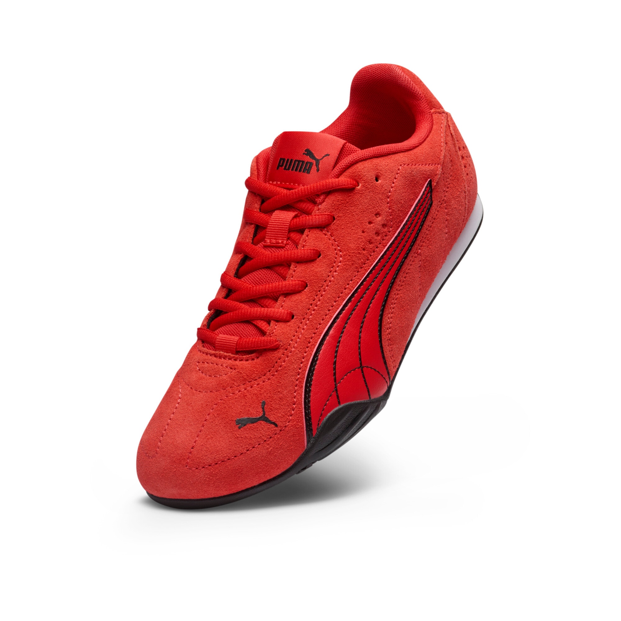 PUMA Sneaker »CATCH SD«  für sportliche und lässige Looks, mit Leder-Obermaterial