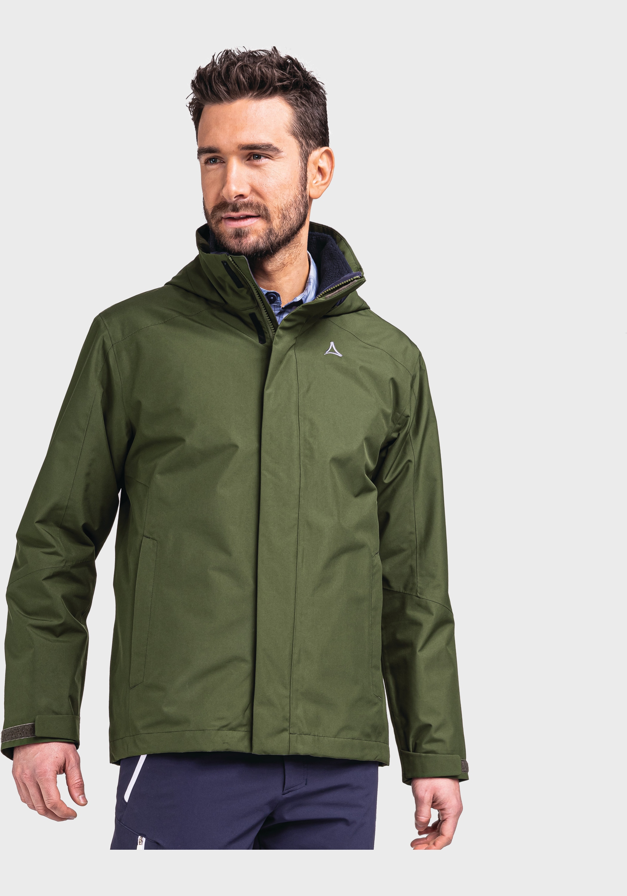 Schöffel Doppeljacke »3in1 Jacket Partinello M«, mit Kapuze