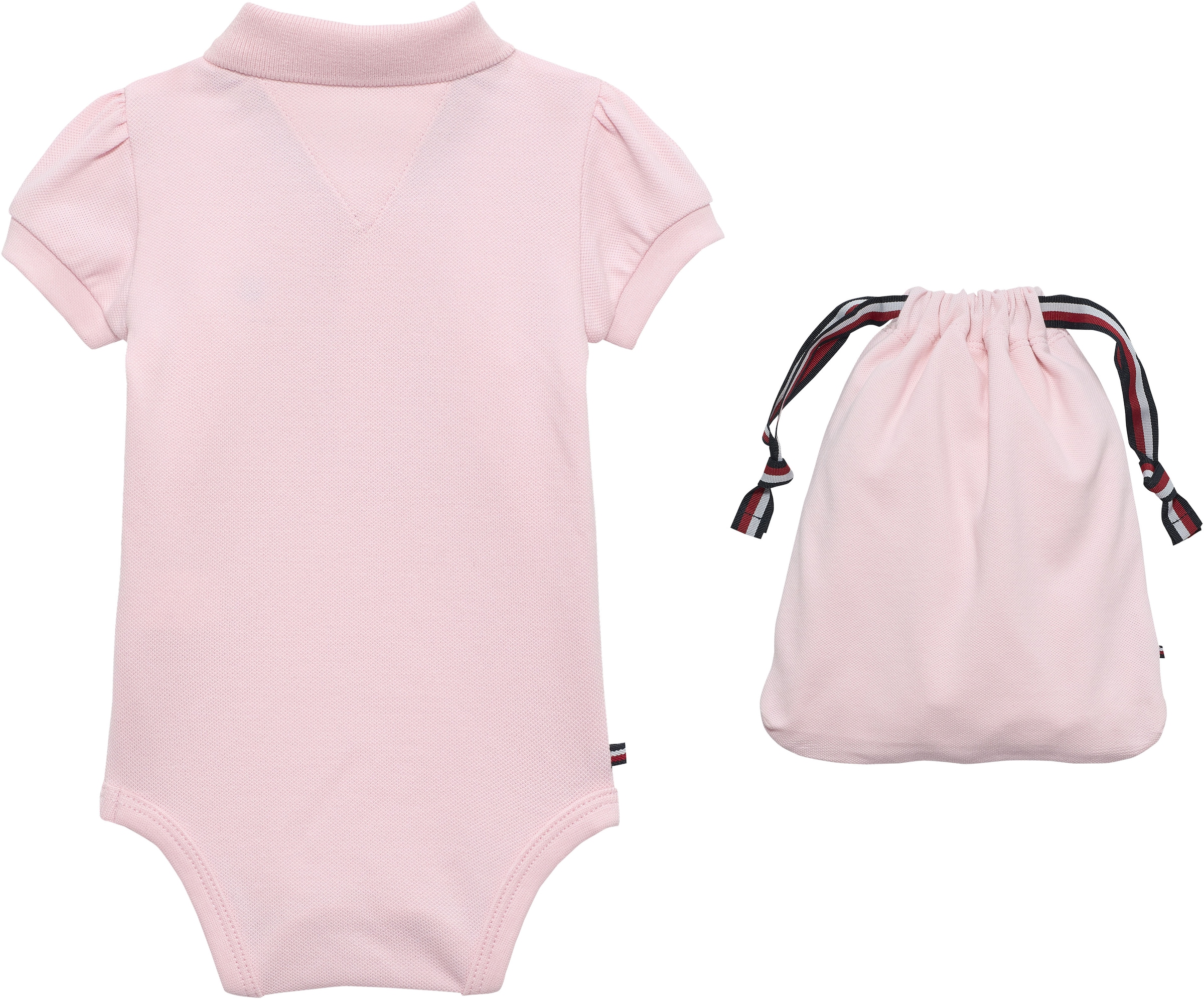 Tommy Hilfiger Kurzarmbody »POLO BODY GIFTPACK« Set, 2 für Babys, mit Geschenkbeutel