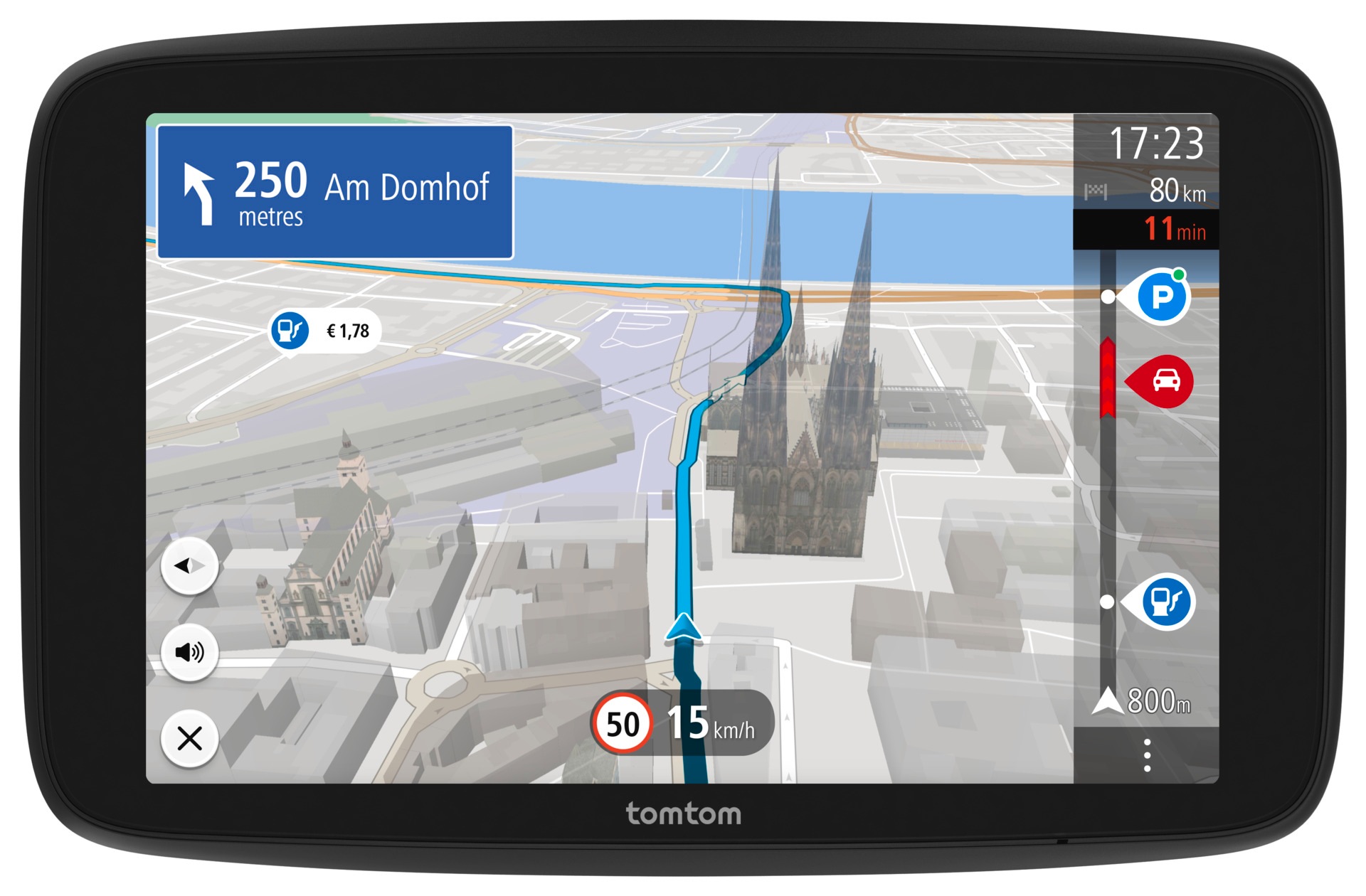 Tomtom PKW-Navigationsgerät »GO Navigator 7 Zoll« (Europa (47 Länder) ) in schwarz