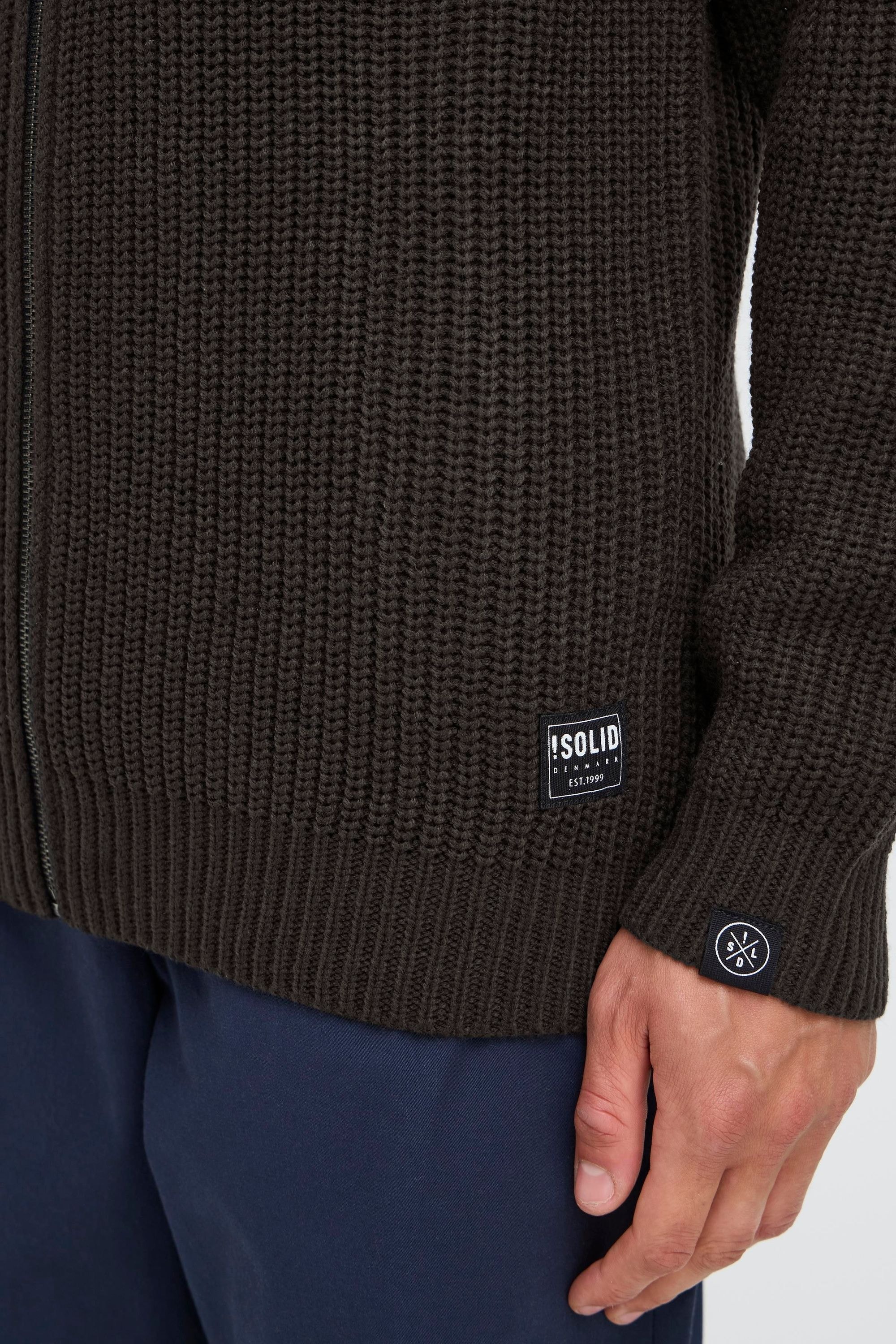 !Solid Strickjacke »Trainingsjacke SDARNO«