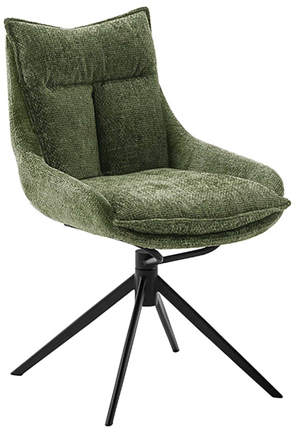 MCA furniture Esszimmerstuhl »PARKER« () (2er-Set), drehbar 360°, Dreh- & Schwingfunktion, Belastbarkeit 120 kg