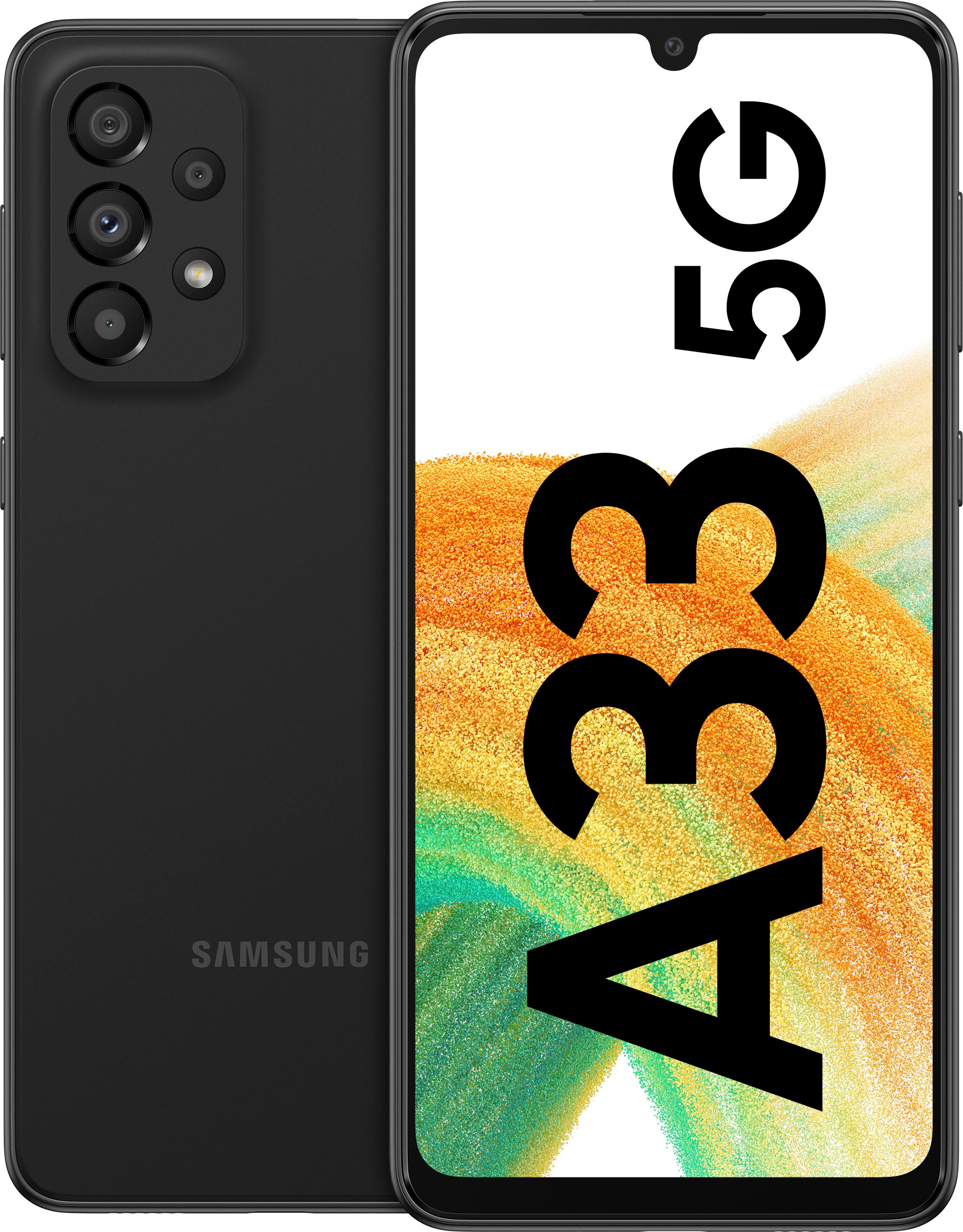 Samsung Smartphone »Galaxy A33 5G«, Awesome Black, 16,21 cm/6,4 Zoll, 128 GB  Speicherplatz, 48 MP Kamera bei OTTO