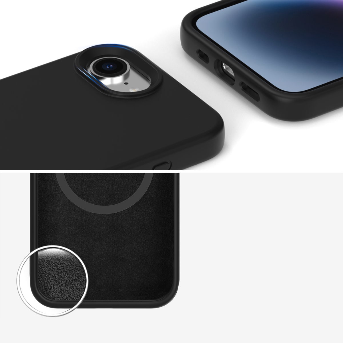 4smarts Handyhülle »Silikon Case Cupertino für Apple iPhone SE (4. Gen)«, Backcover, Schutzhülle, Handyschutzhülle, Case, Schutzcase, stoßfest