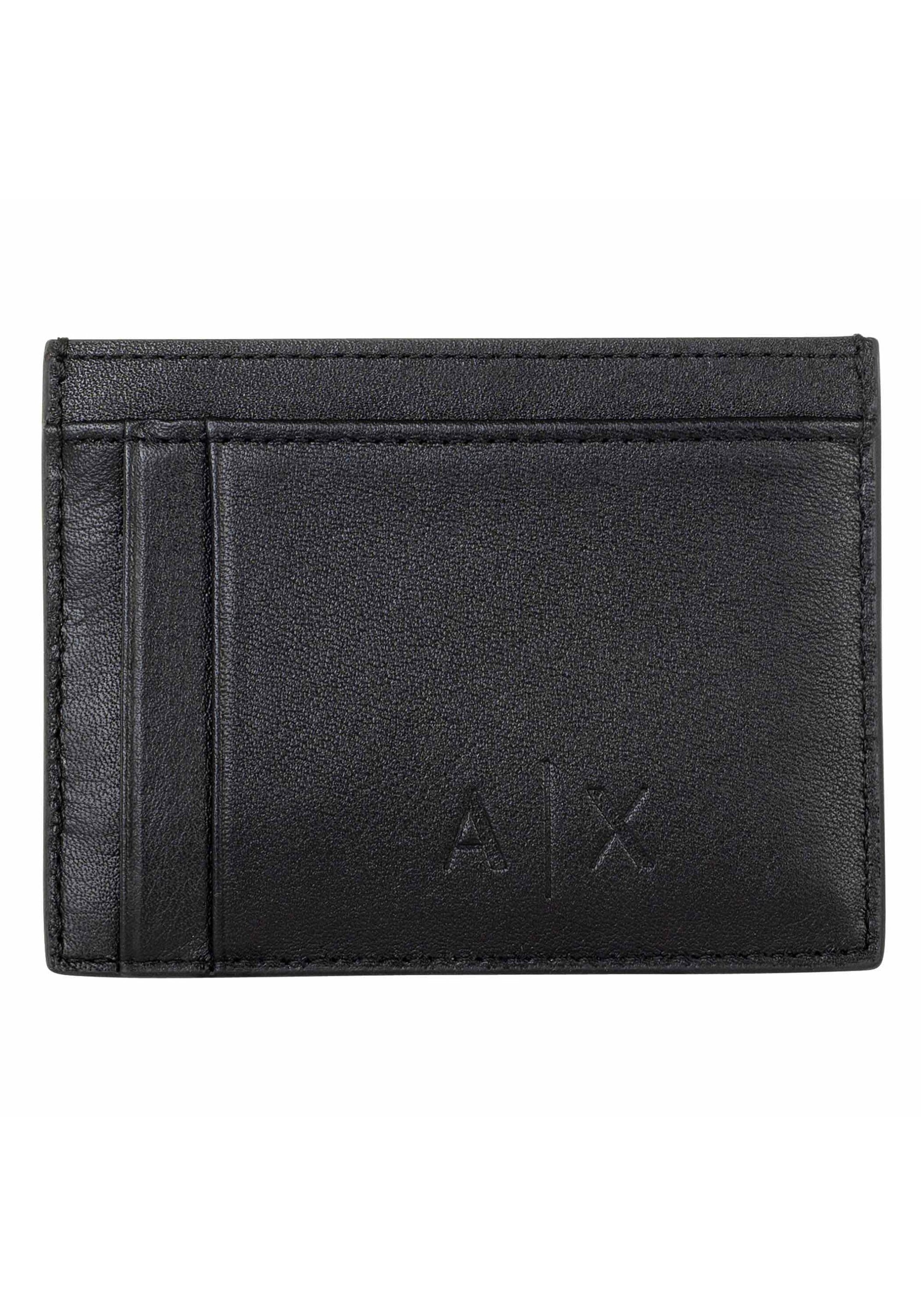 ARMANI EXCHANGE Geldbörse »Geldbörse Plain Leather Gift Set«