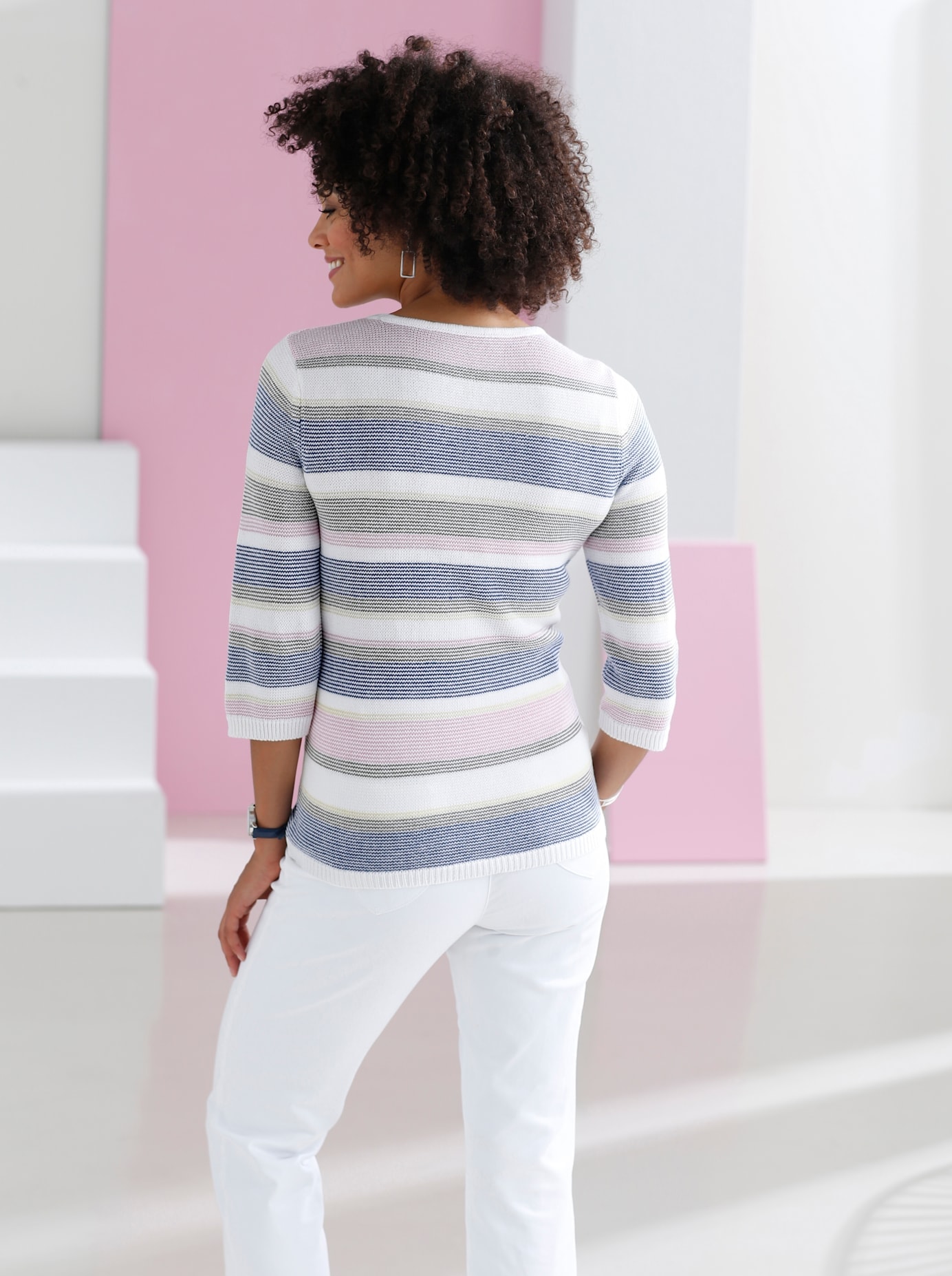 Classic Basics Streifenpullover »Pullover«