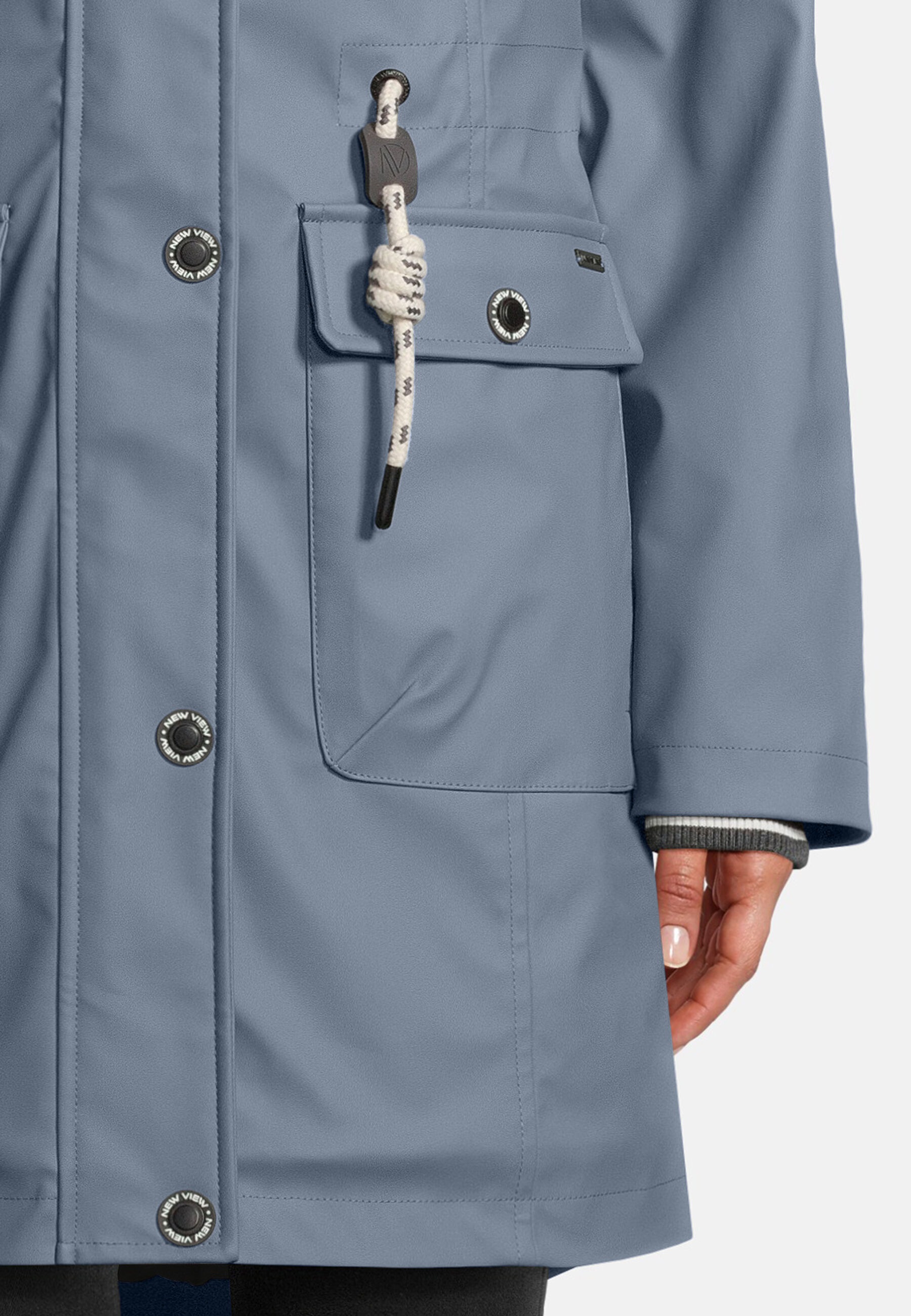 New View Regenjacke »Lillie« mit Kapuze mit weitenregulierbarer Kapuze