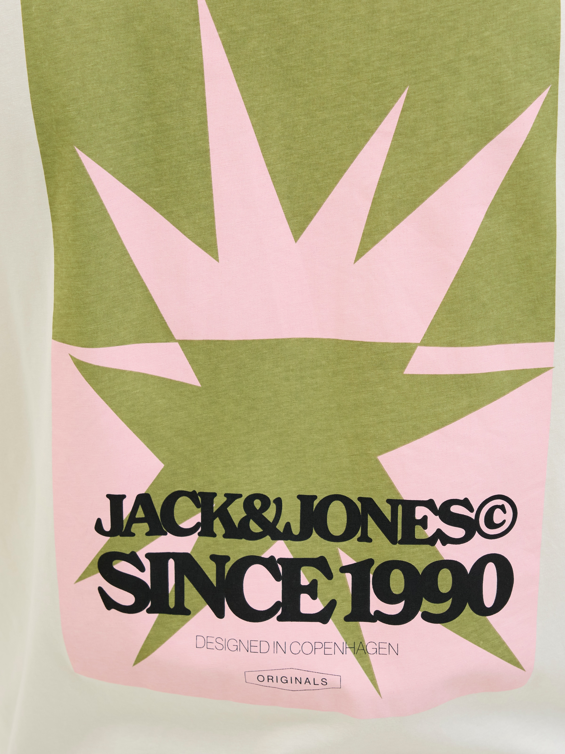 Jack & Jones Print-Shirt »JORTAVIRA POSTER TEE SS CREW NECK«, mit Backprint