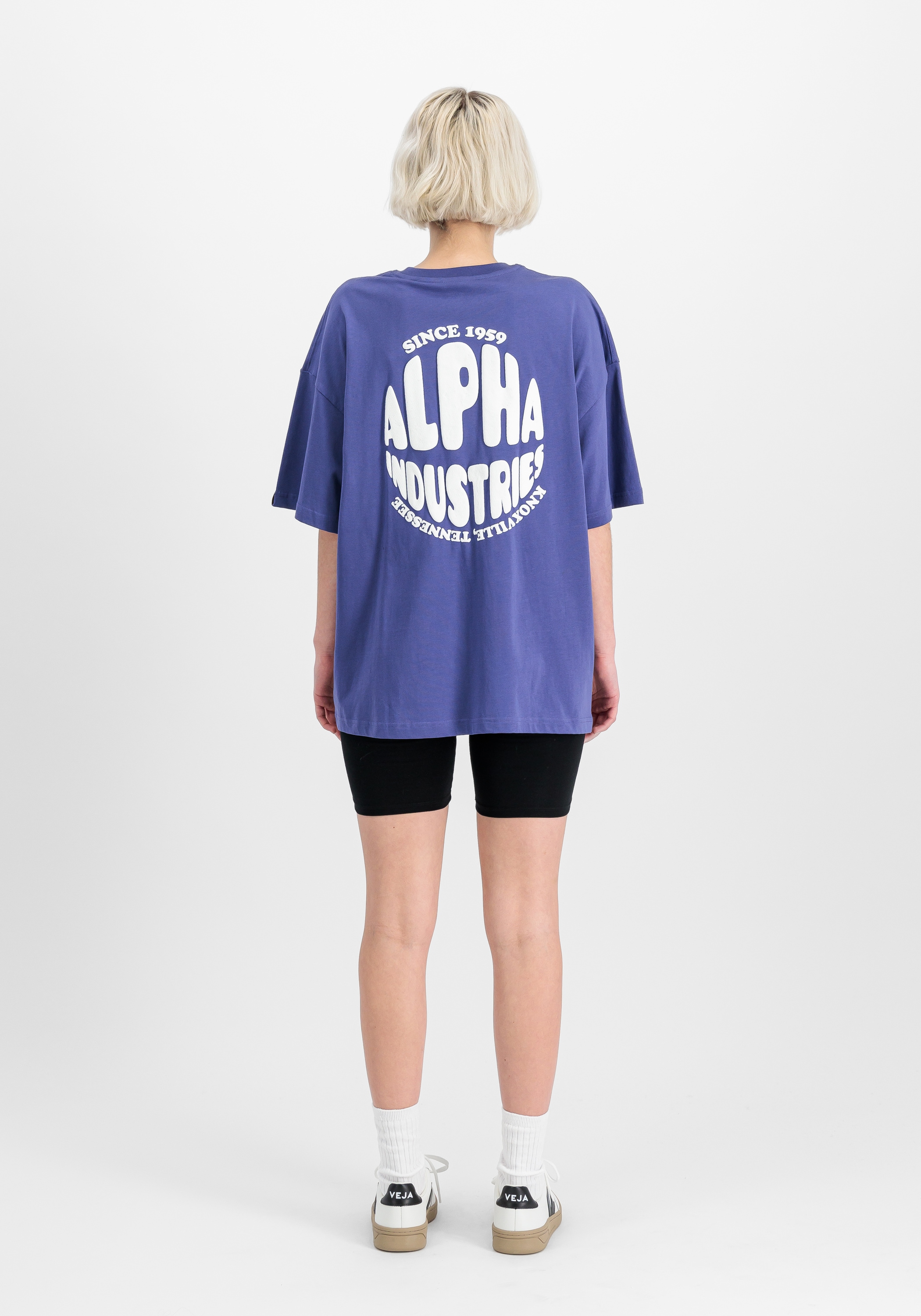 Alpha Industries T-Shirt »Alpha Industries Women - T-Shirts Logo T Back Print Women«