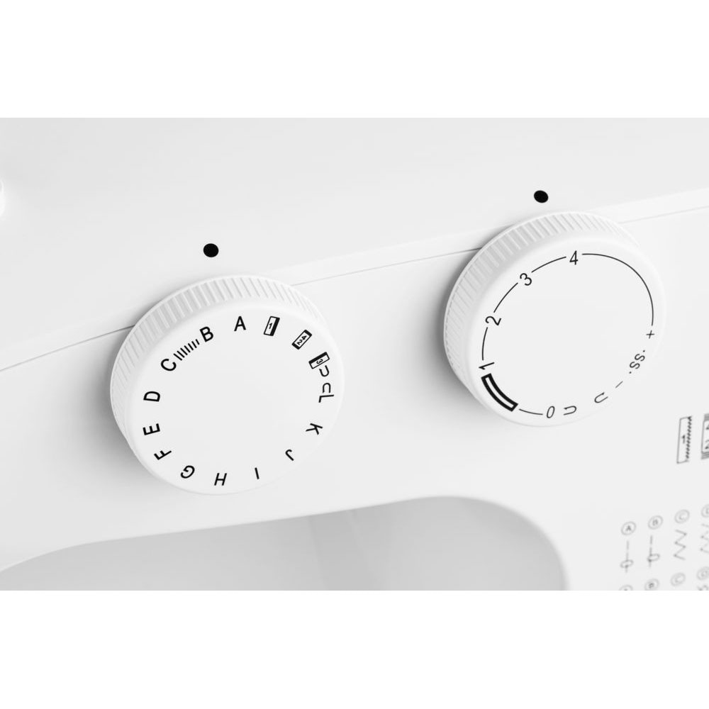 Medion® Freiarm-Nähmaschine »SM60 (MD 10689), 60 Stichmuster, Rückwärtstaste, 60 Watt Motorleistung«, 24 Programme, automatischer Einfädler, einstellbare Stichlänge und -breite, Nähloch