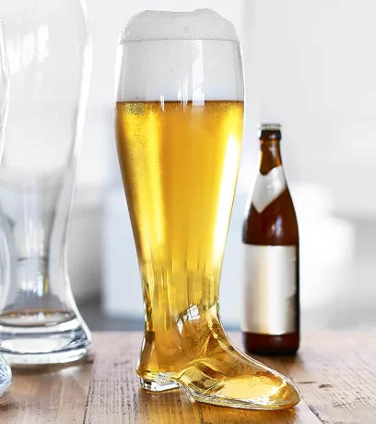 rastal Bierglas »Riesen-Bierstiefel XXL 2,0 Liter transparent« Handwäsche wird empfohlen