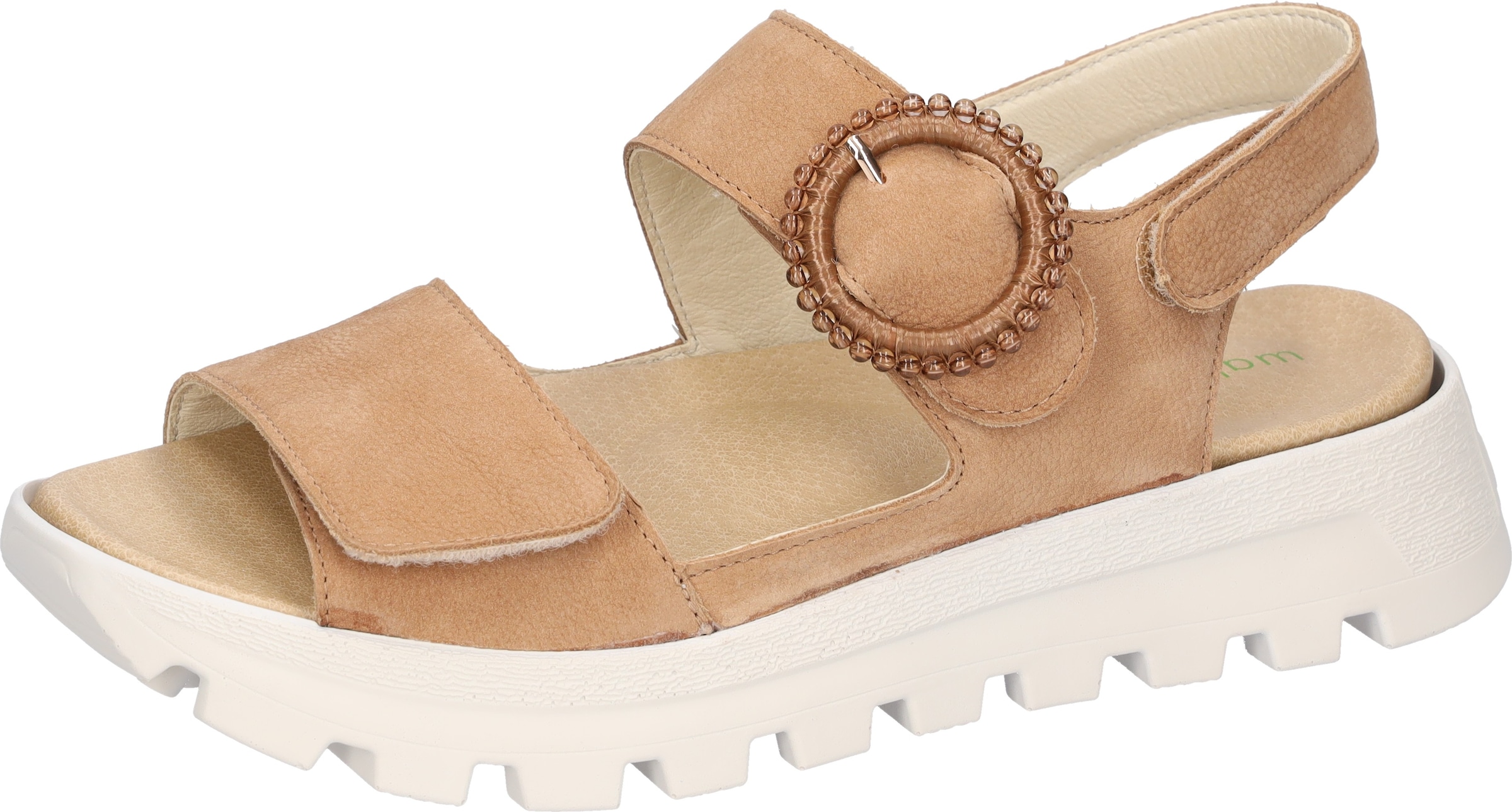 Waldläufer Plateausandale »H-NELE«  Sommerschuh, Klettschuh in Komfortweite H (= sehr weit)
