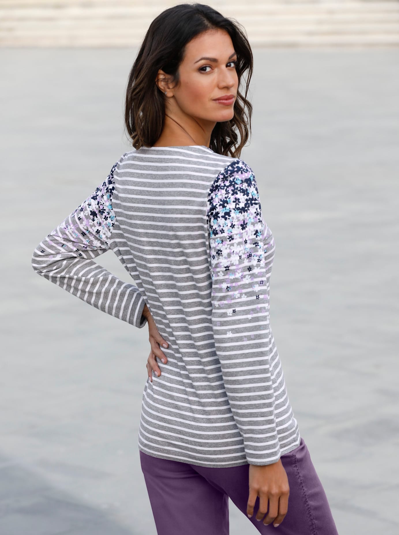 Inspirationen Langarmshirt »Shirt«, (1 tlg.)