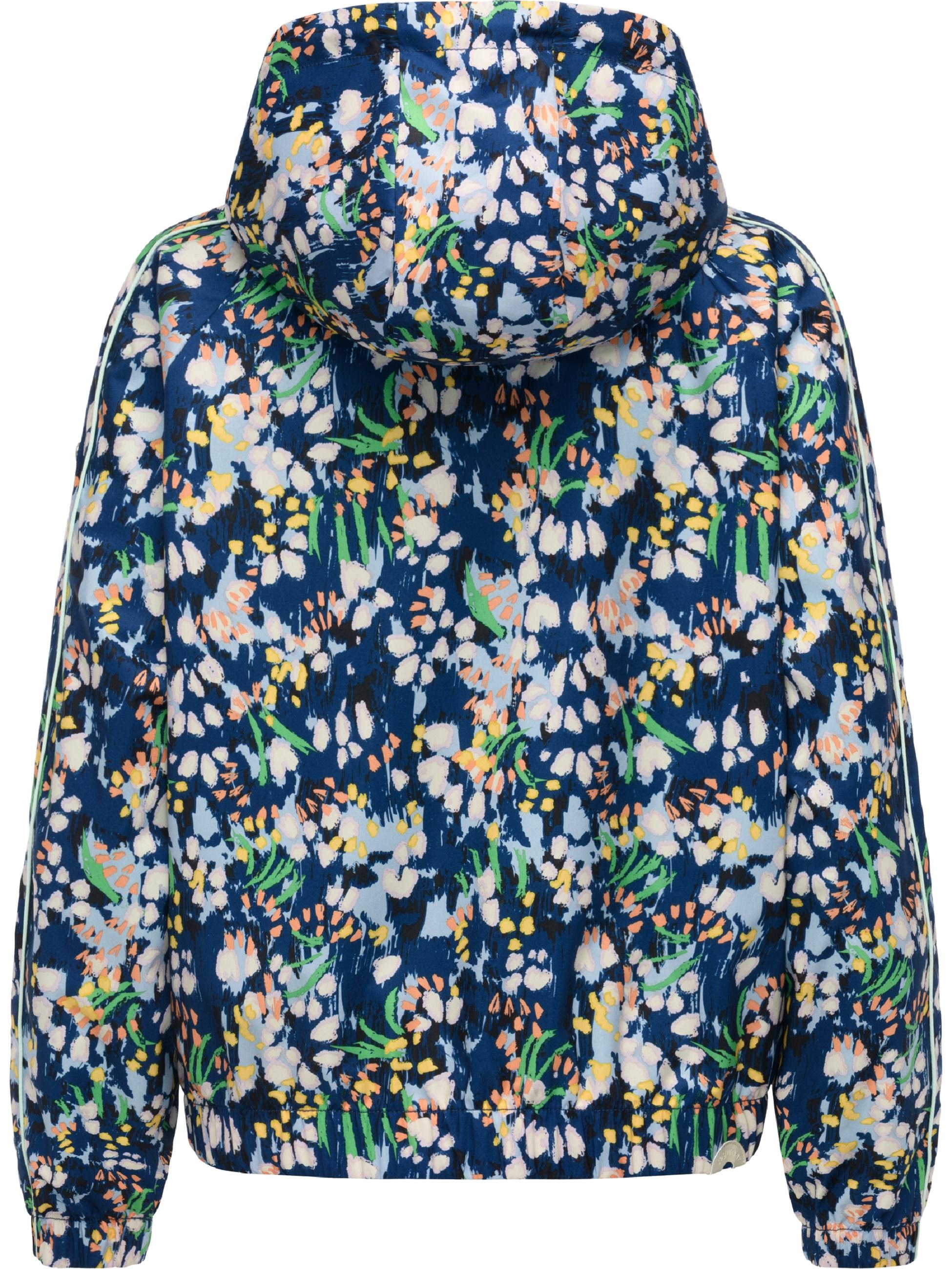 Ragwear Funktionsjacke »Funktionsjacke Andrin Print« mit Kapuze Gemusterte funktionale Übergangsjacke