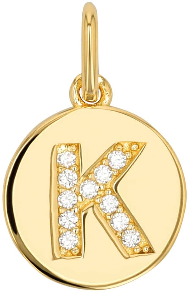 Amor Buchstabenanhänger »A-Z«  mit Zirkonia (synth.)