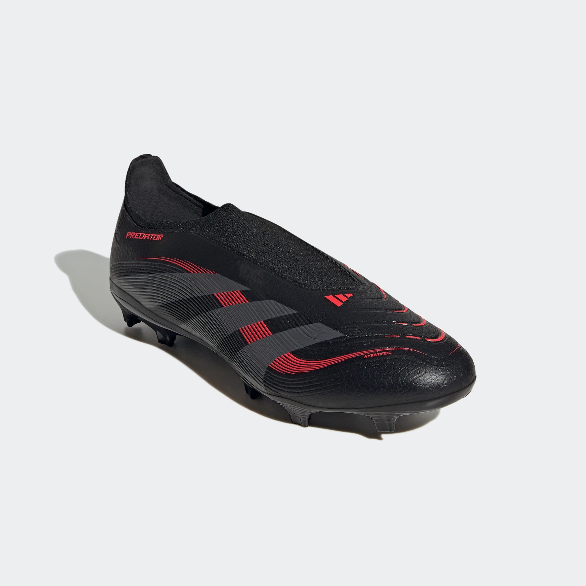 Adidas Performance Fußballschuh »PREDATOR LEAGUE LACELESS FG/MG« für Rasenplätze in schwarz, Größe 48