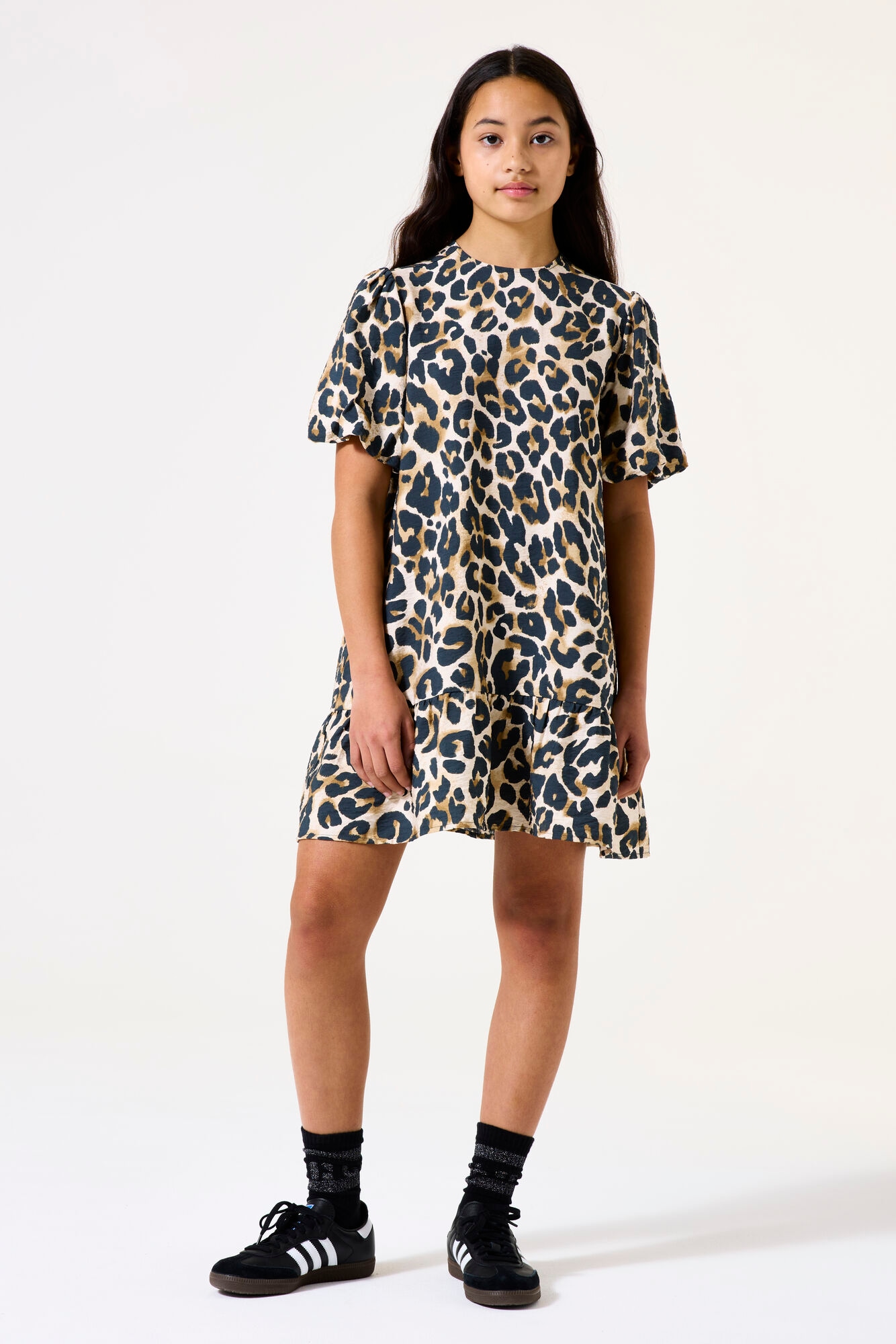 Garcia Sommerkleid, mit Leo-Print