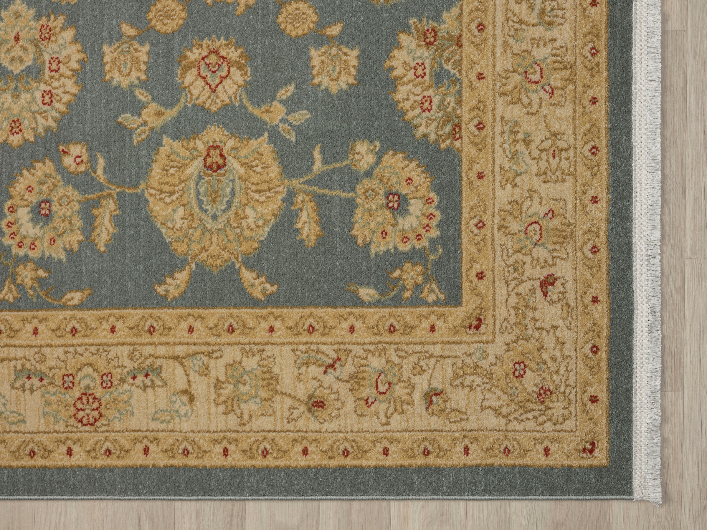 Myflair Möbel & Accessoires Teppich »Maryam 5«, rechteckig, 7,5 mm Höhe, Kurzflor, Orient Optik, edler Glanz, mit Fransen, besonders weich
