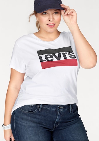 Levi's® Plus Rundhalsshirt »Graphic Sport«, Logoprint kaufen